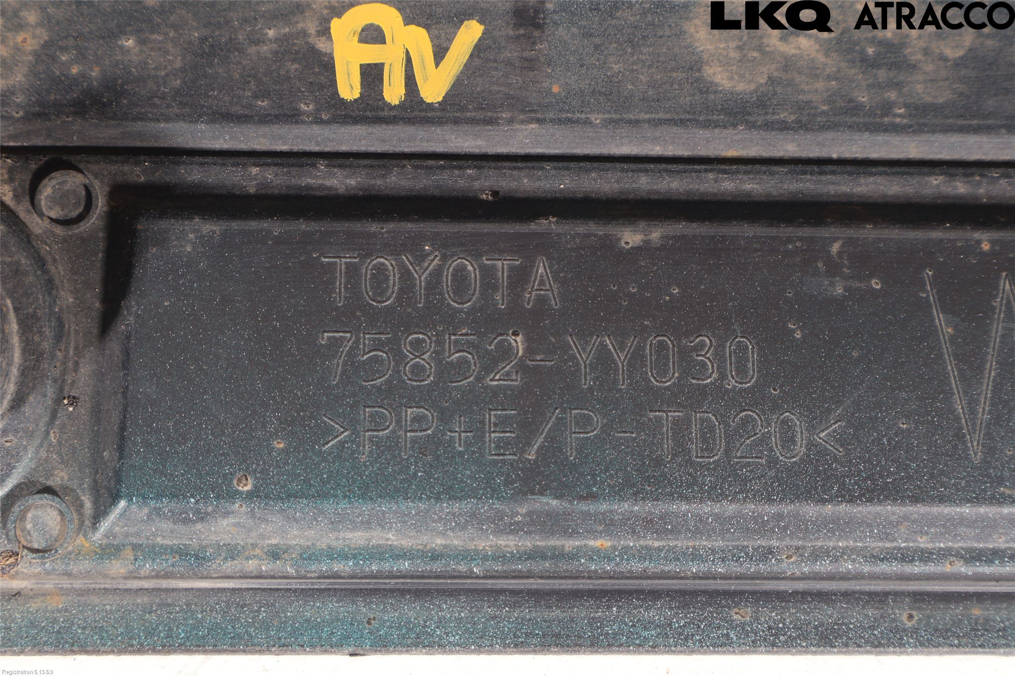 Toyota COROLLA 19- Kanalskjørt Venstre