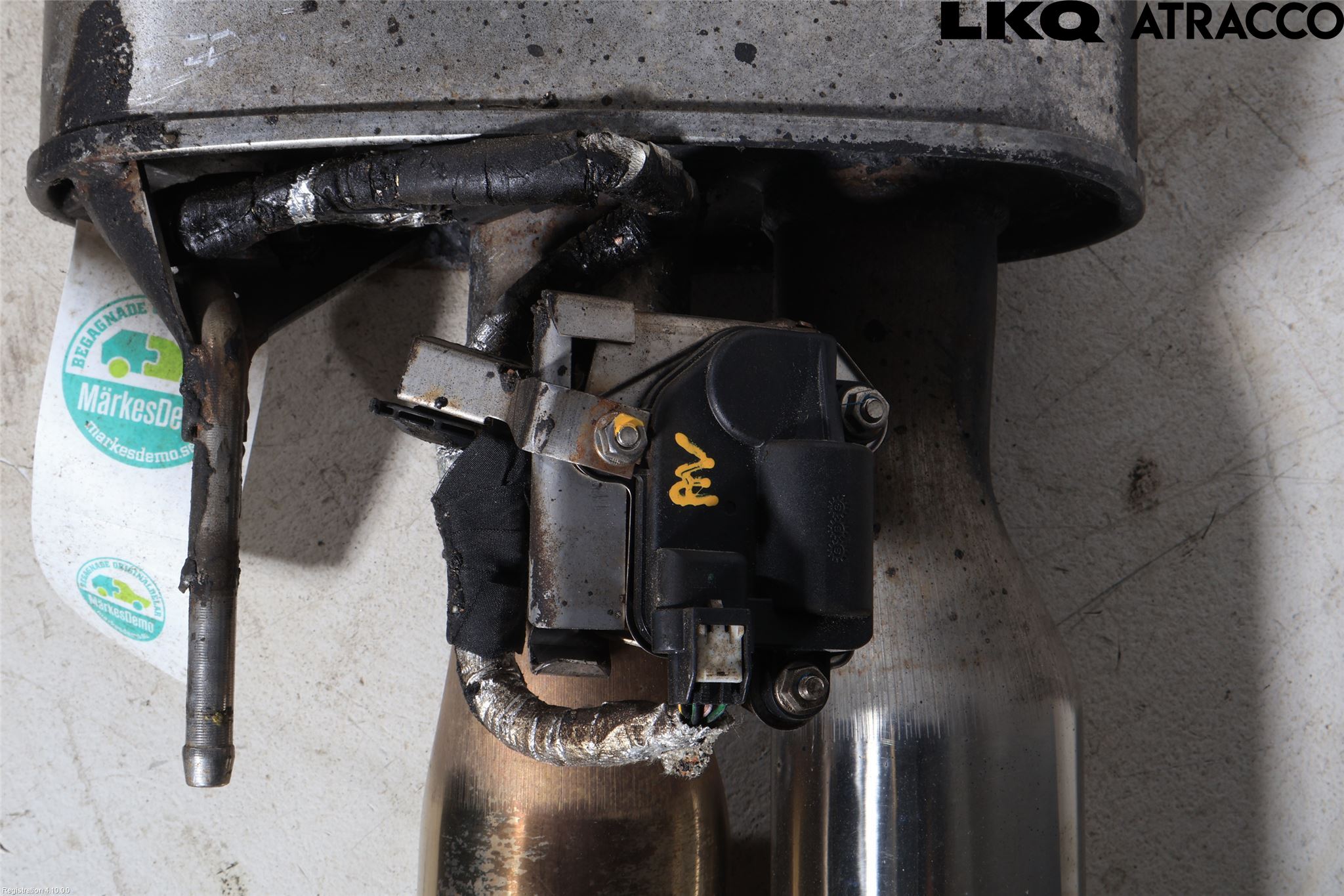 Ford MUSTANG VI 15-22 Eksos Foran-Mitt-Bak