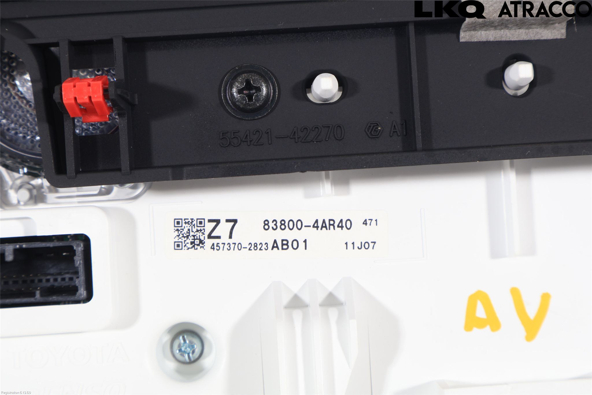 Toyota bZ4X EA10 22- Instr Kombinert
