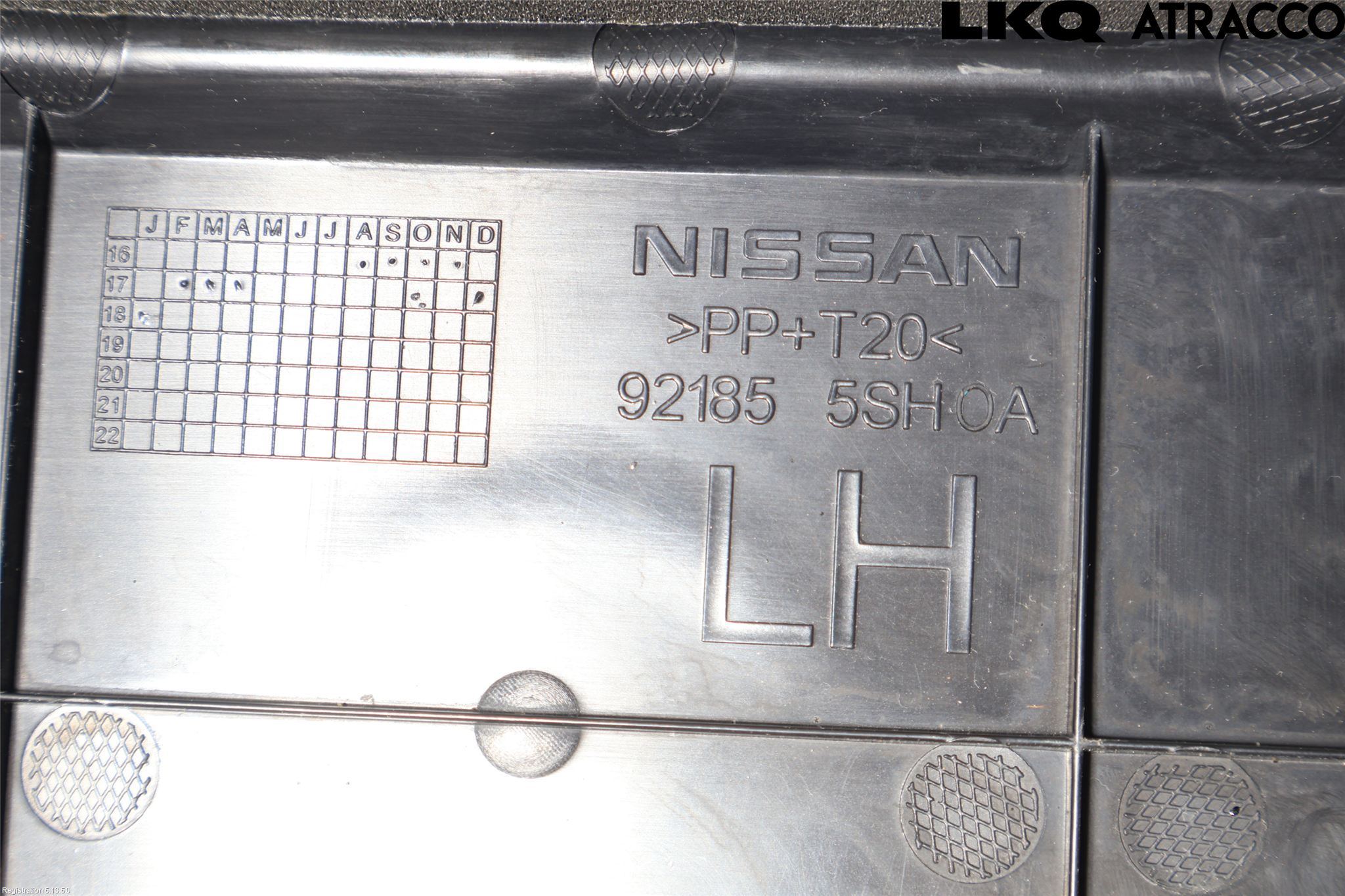 Nissan LEAF 18- Luftstyring Front