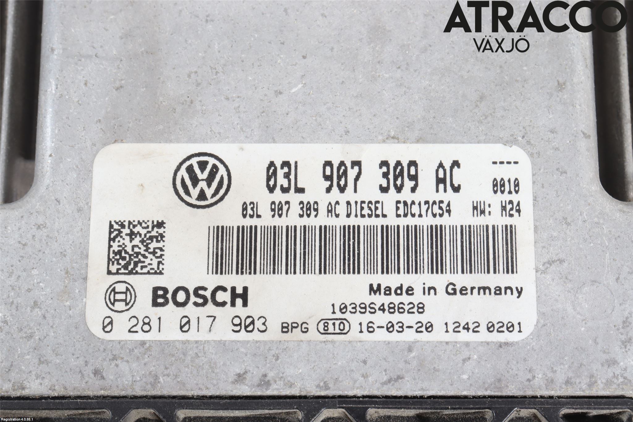 Volkswagen VW AMAROK 2H 10-22 Styreenhet Dieselpumpe