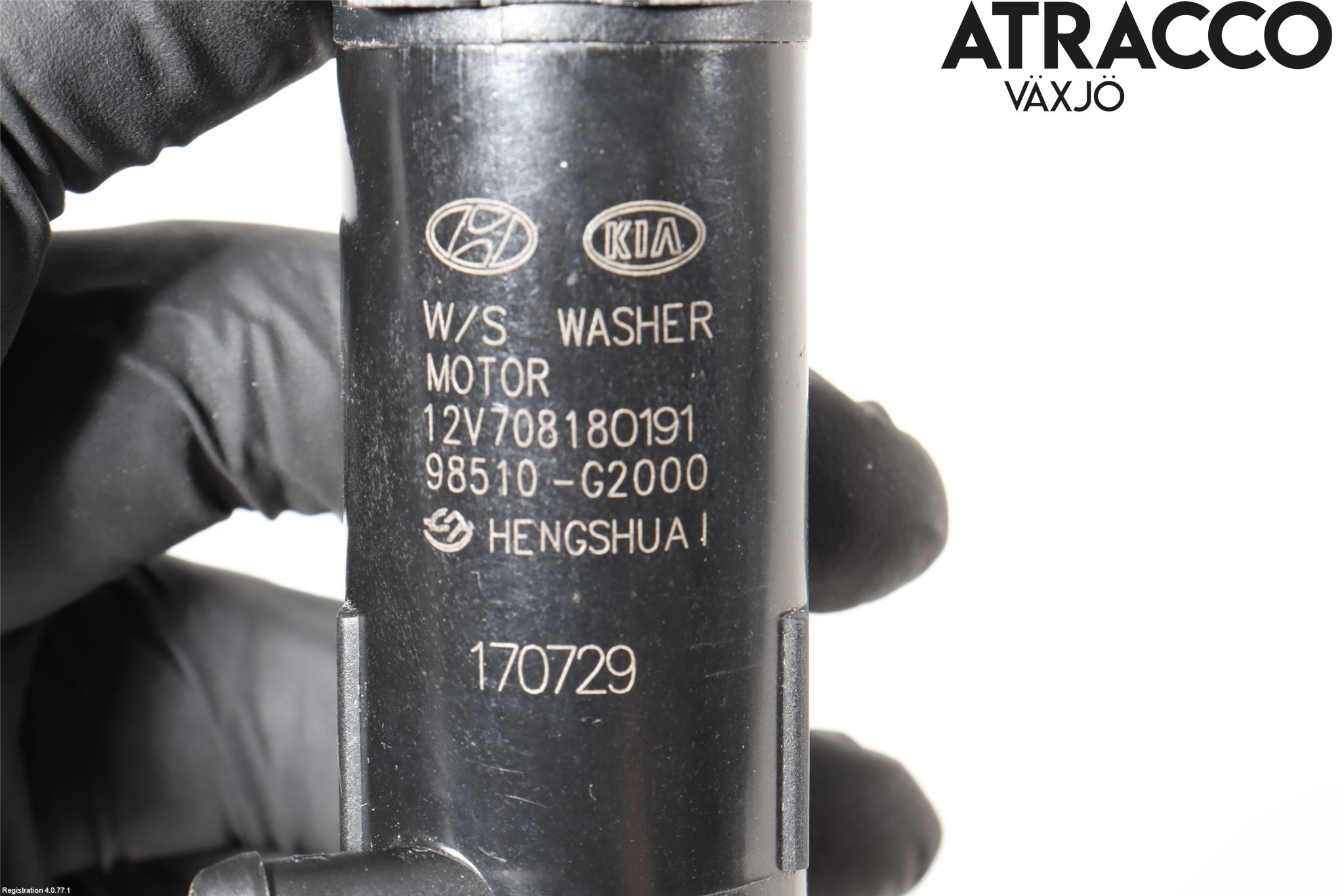 Hyundai IONIQ AE 17-22 Spylerpumpe Frontrute