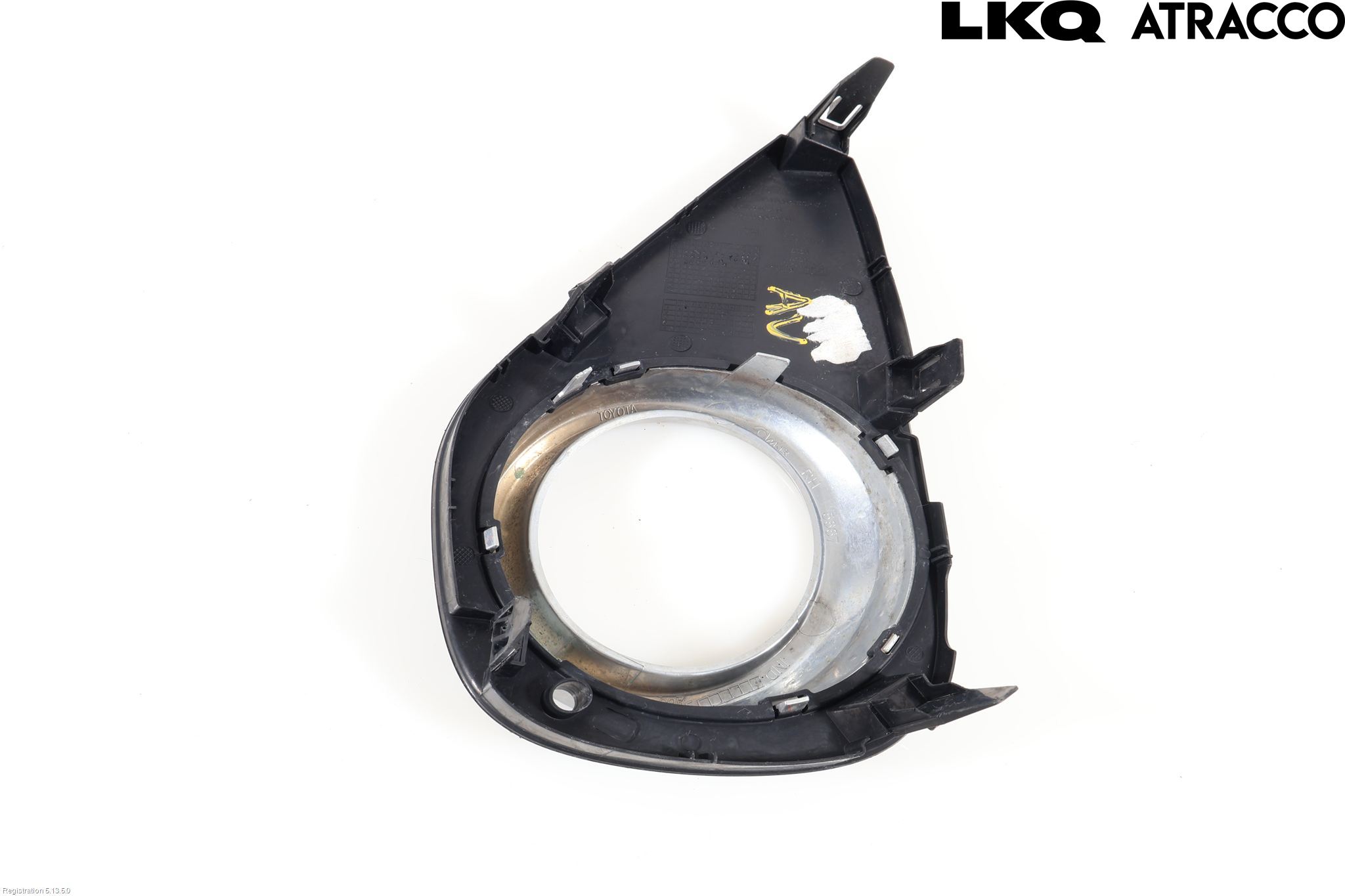 Toyota YARIS XP130 15-20 Frontlykt Kurve-Tåkelys Ramme