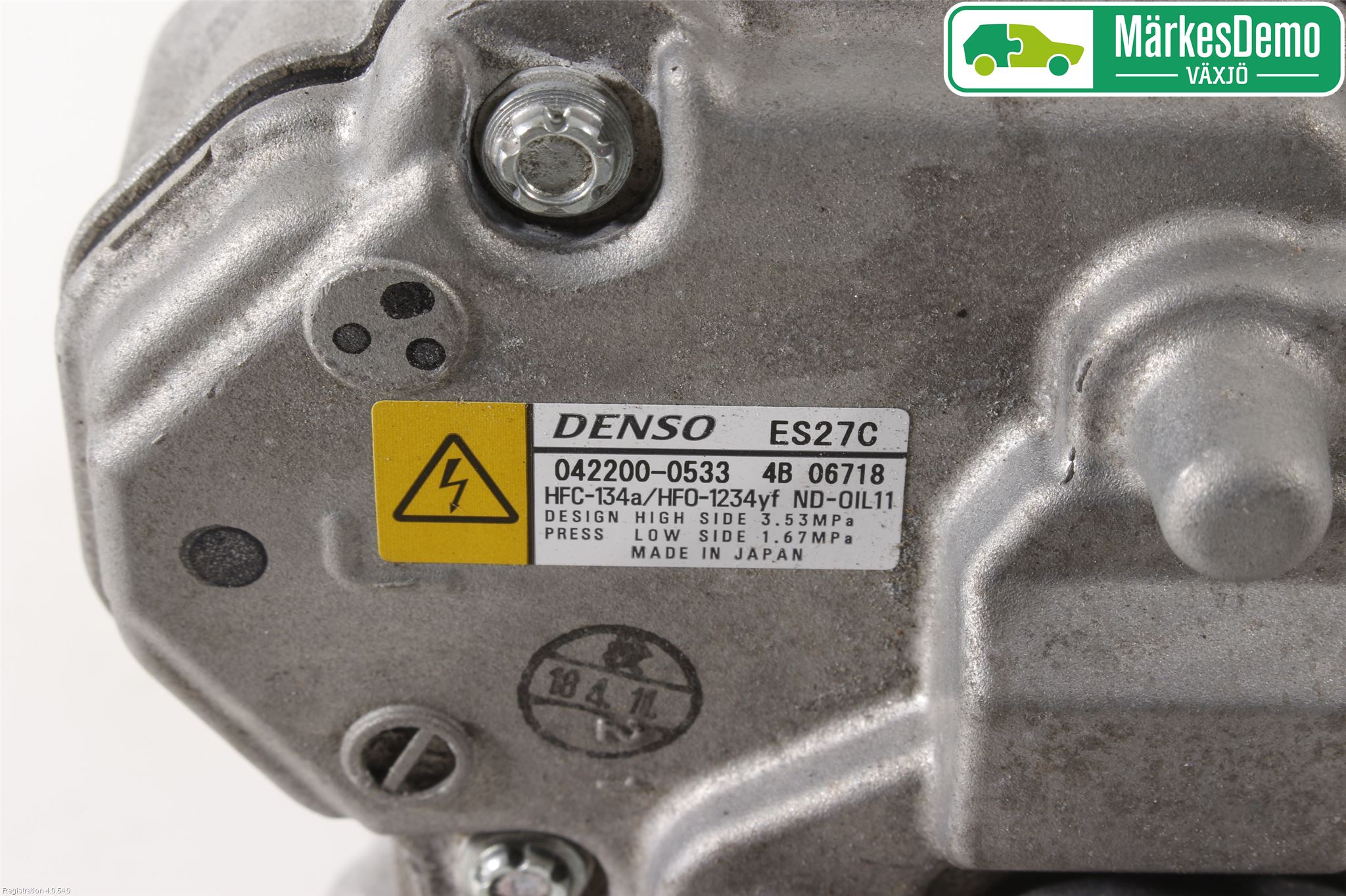 Toyota RAV4 13-18 Varme Ac Kompressor