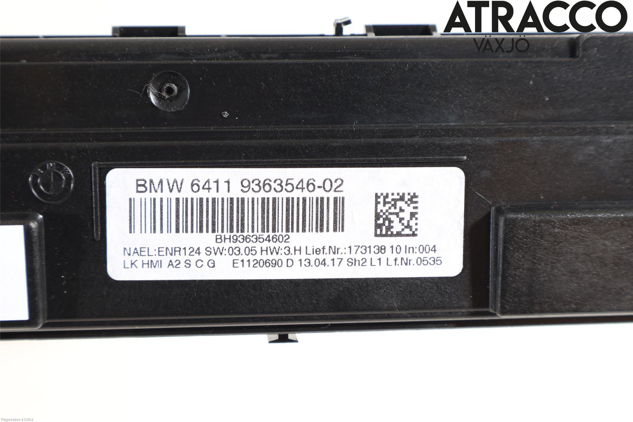 BMW 2 F22/F23/F87 Coupé/Cab 13-21 Varme Ac Betjening-Display