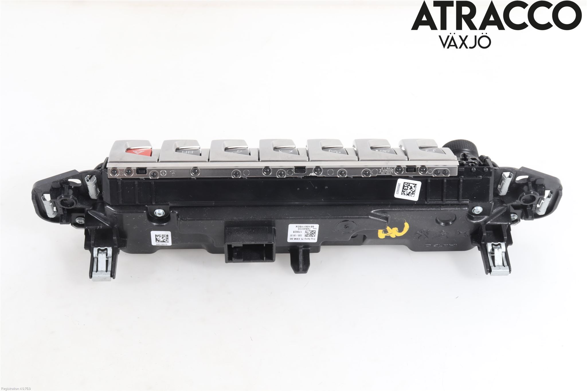 Peugeot 5008 17-24 Varme Ac Betjening-Display