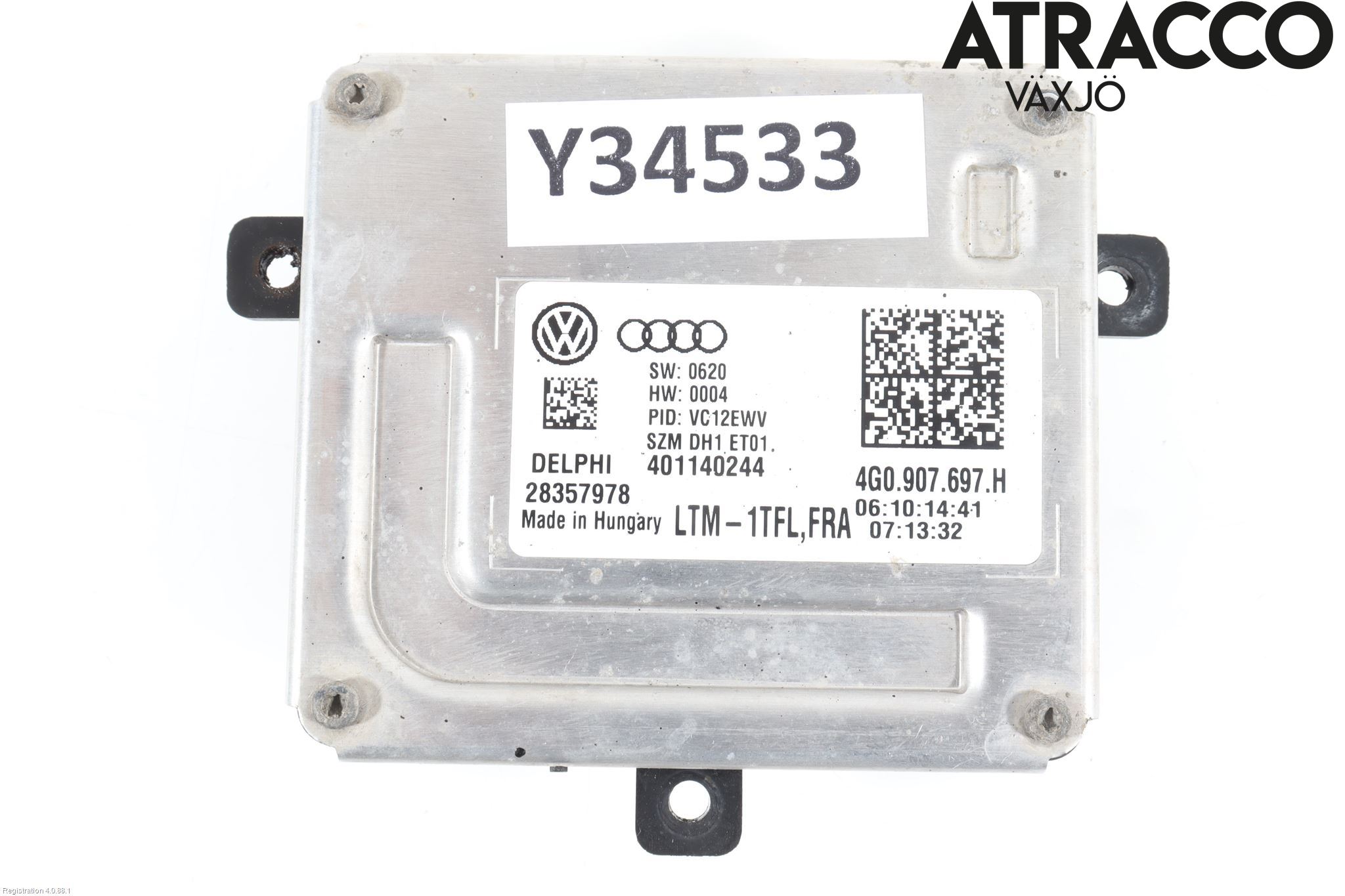 Volkswagen VW PASSAT 15-19 Styreenhet Xenon