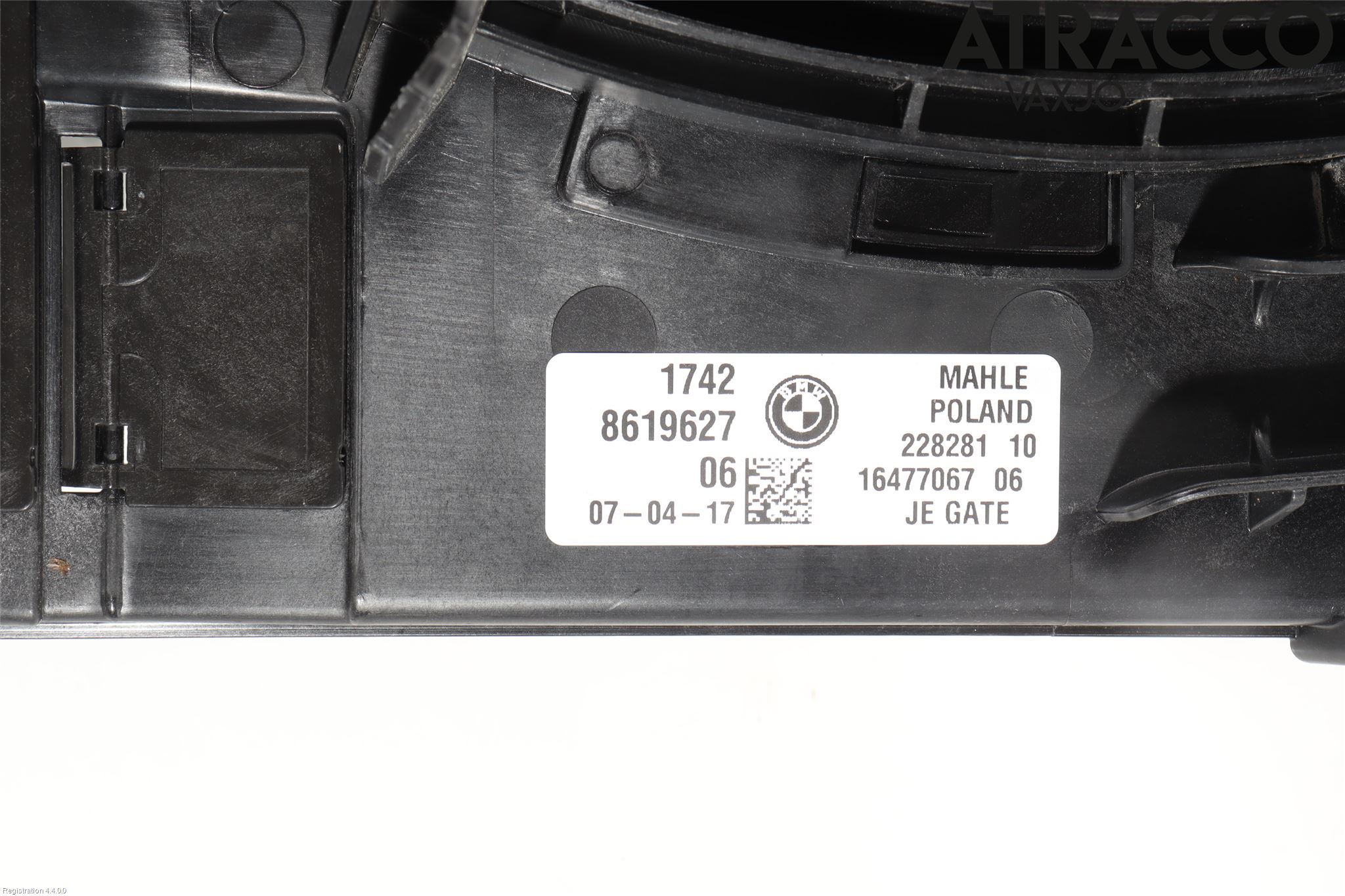 BMW 5 G30/G31/F90 17-23 Kjølevifte-Radiator Hus-Kåpe