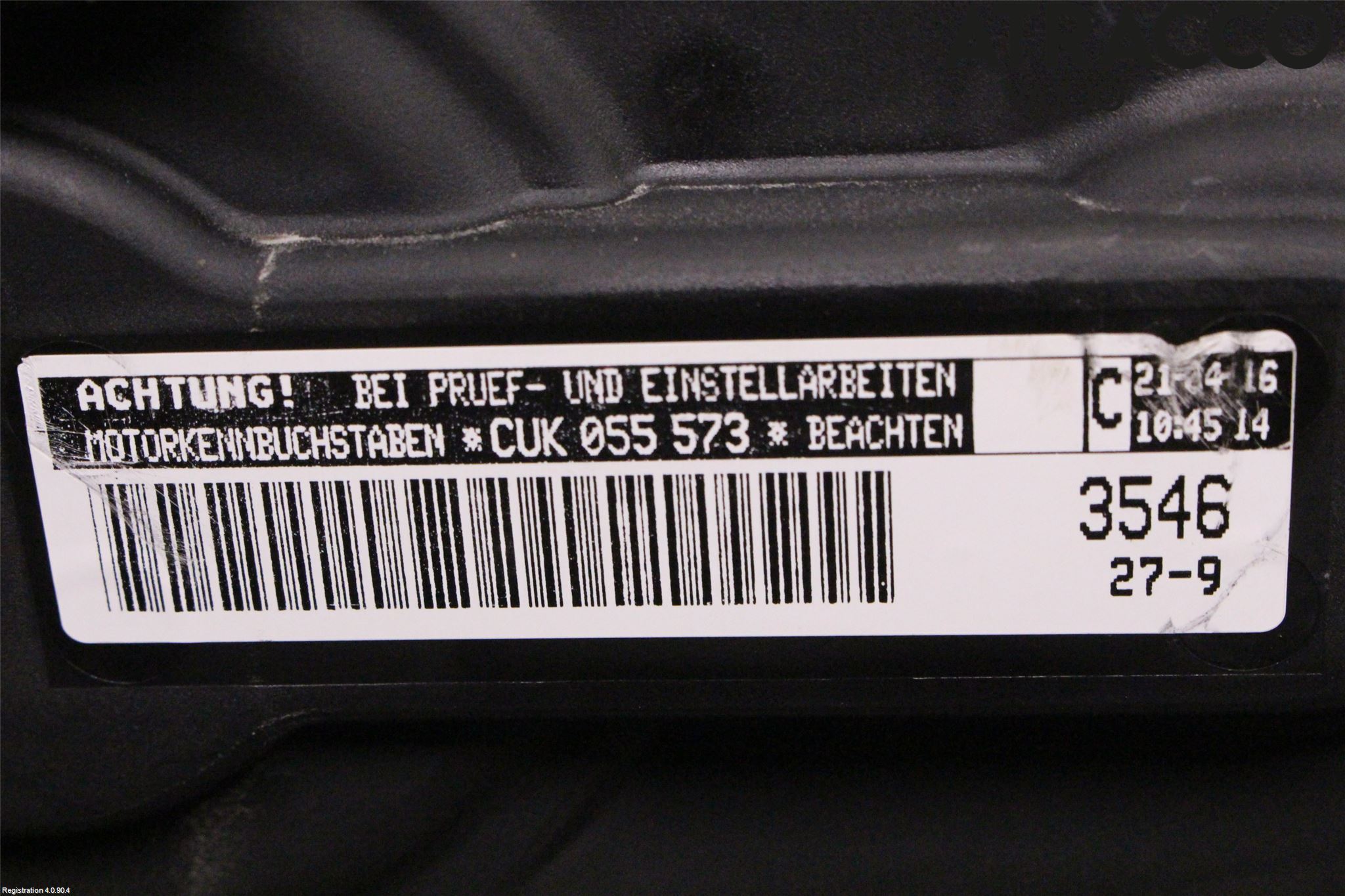 Volkswagen VW PASSAT 15-19 Motor Bensin
