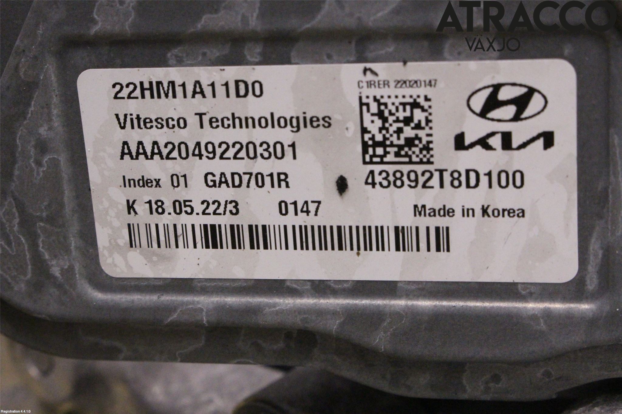 Hyundai i20 BC 21- Gearkasse Automat