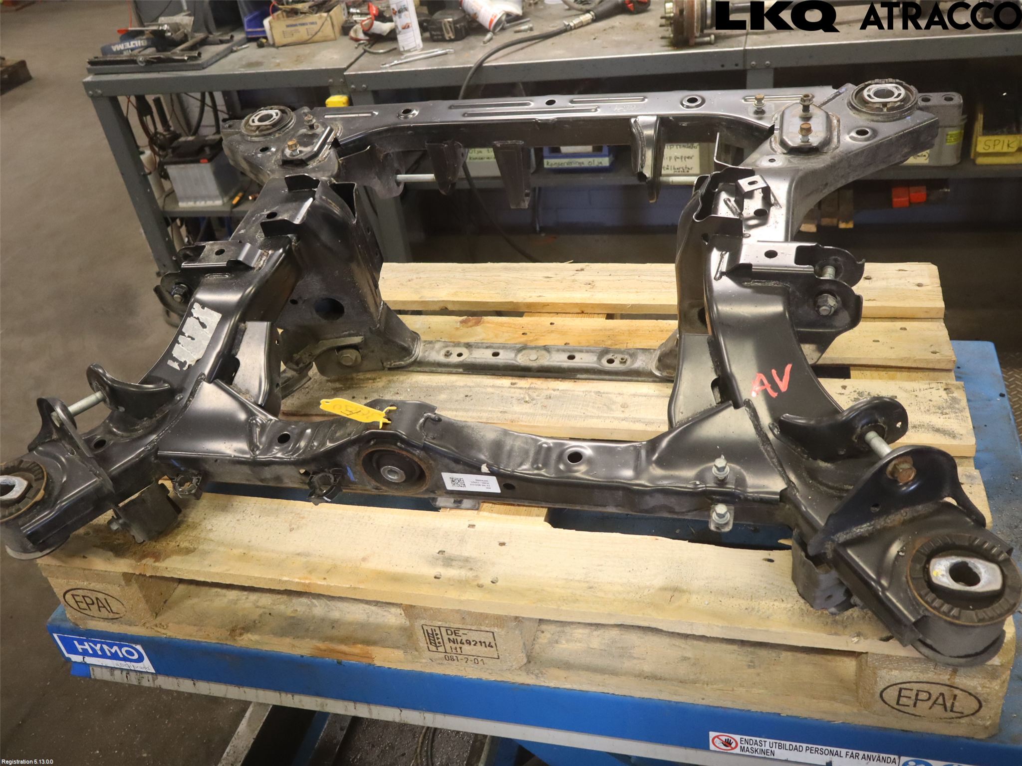 Kia EV6 (CV) 22- Bakaksel Feste Travers-Ramme