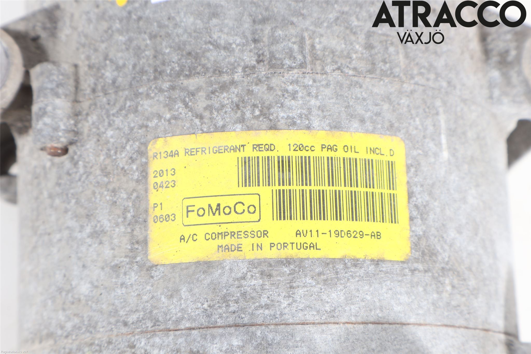 Ford FIESTA 13-17 Varme Ac Kompressor