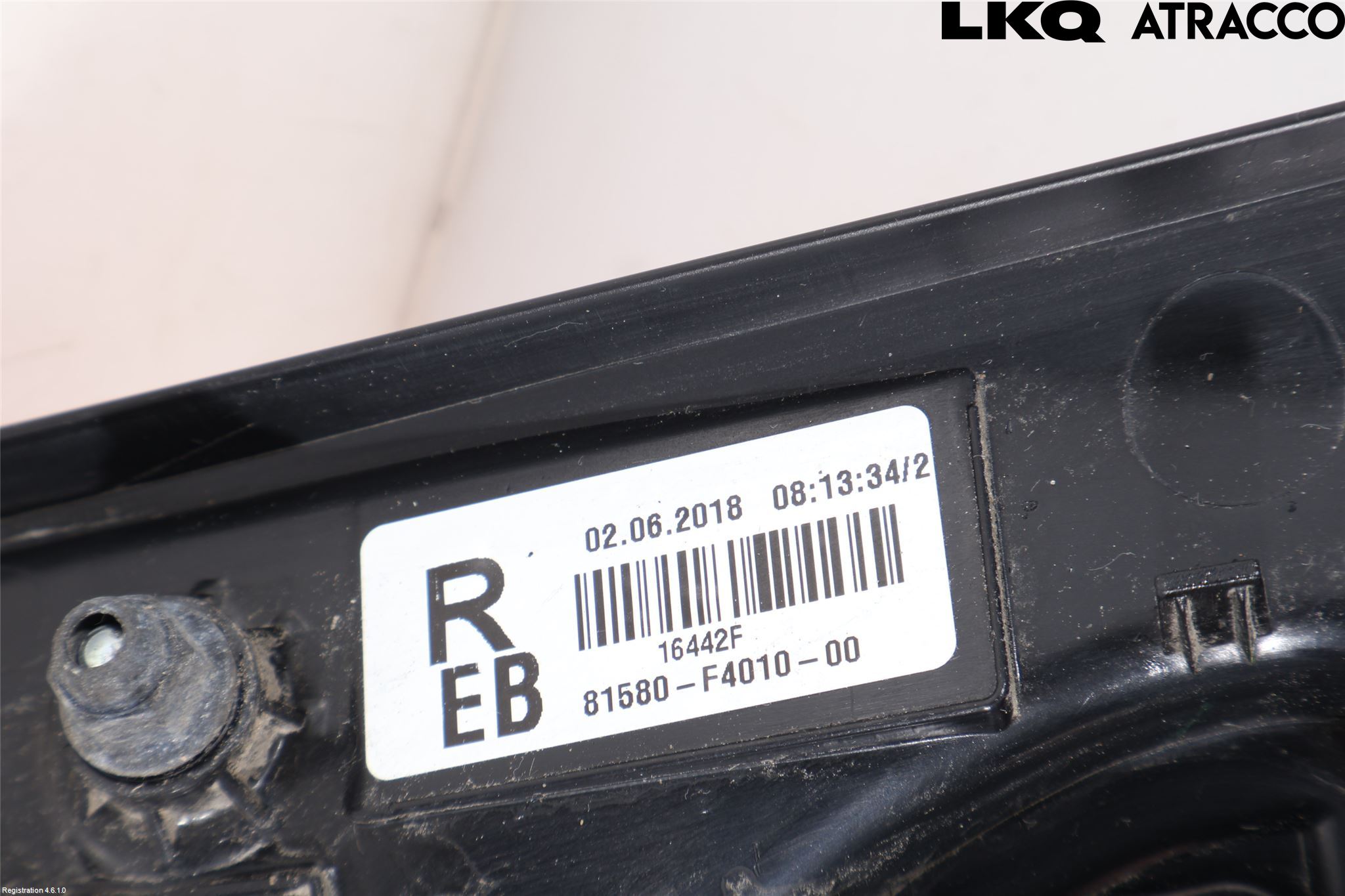 Toyota C-HR 16-23 Baklykt Høyre  På Luke(Indre)