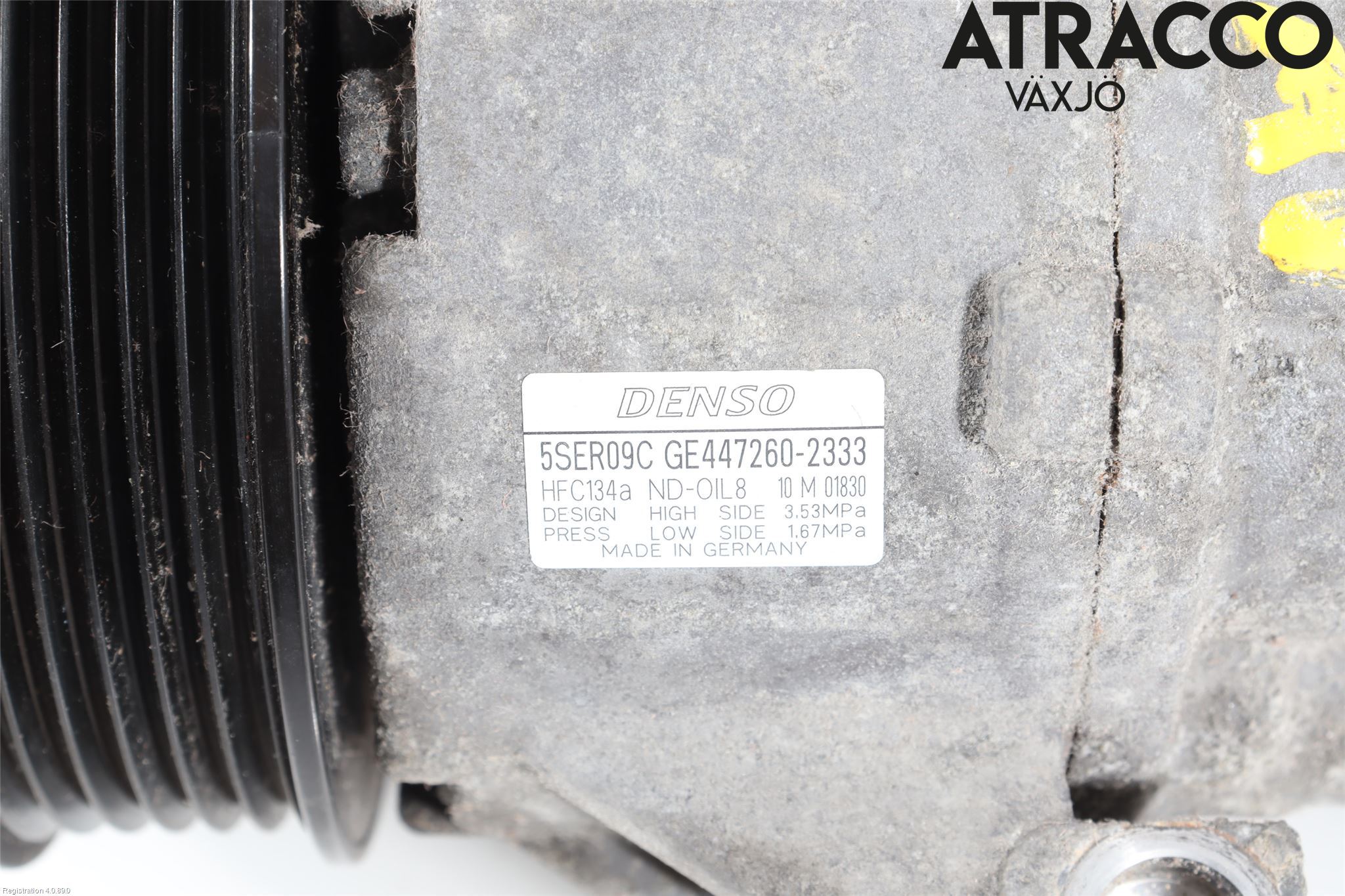 Toyota AURIS 10-12 Varme Ac Kompressor