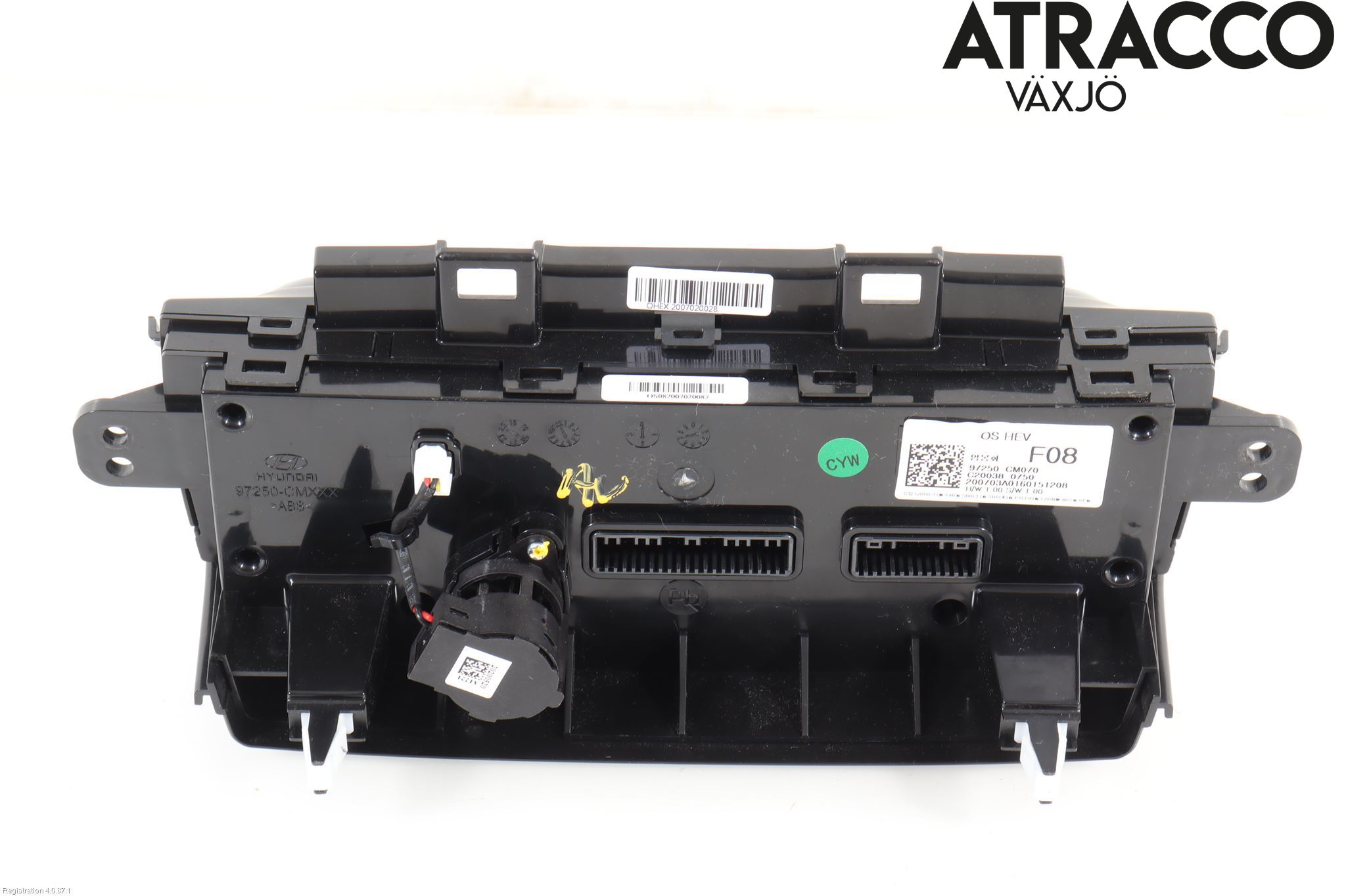 Hyundai KONA/ELECTRIC OS 18-23 Varme Ac Betjening-Display