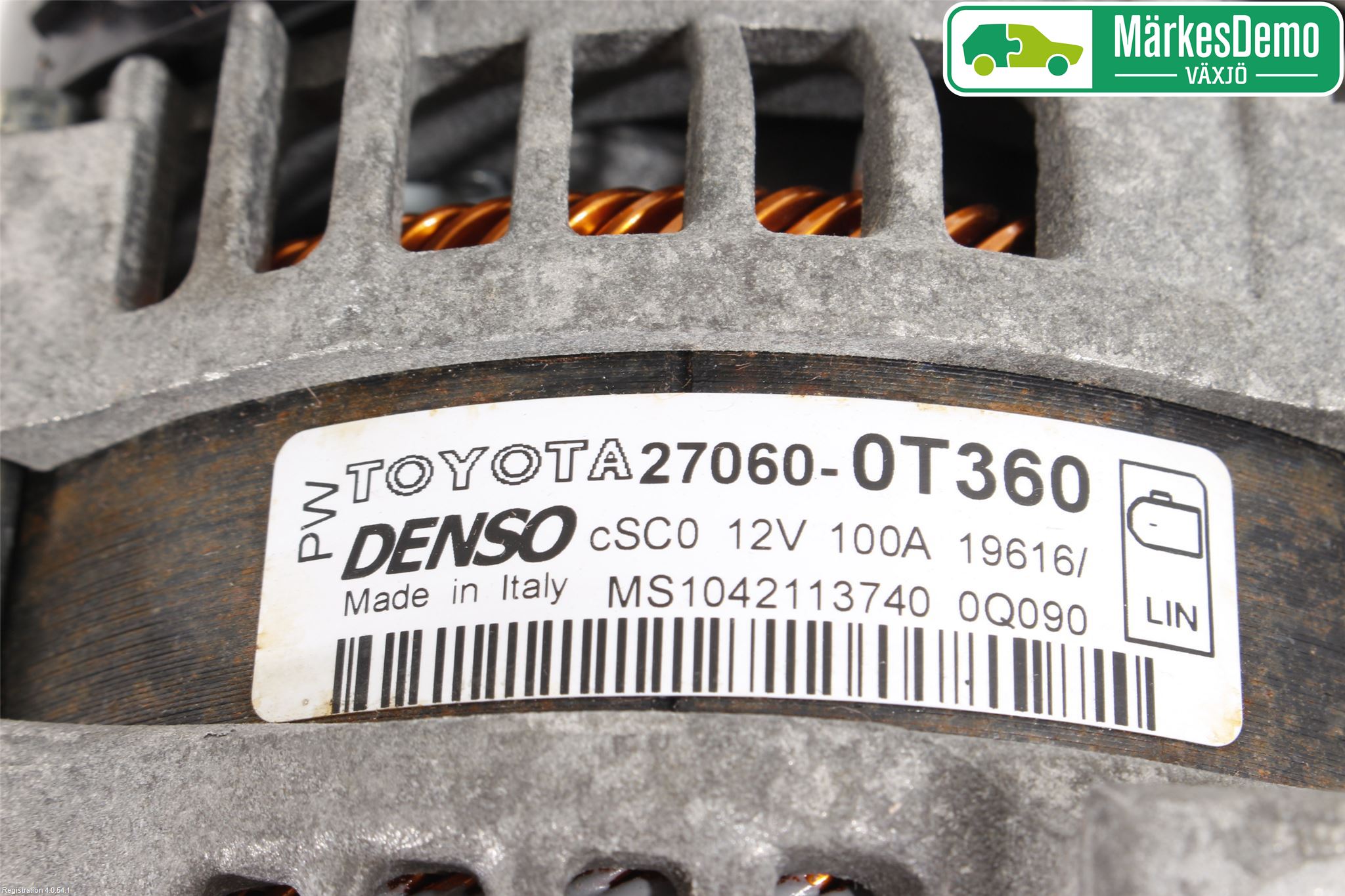 Toyota VERSO 09-18 Dynamo