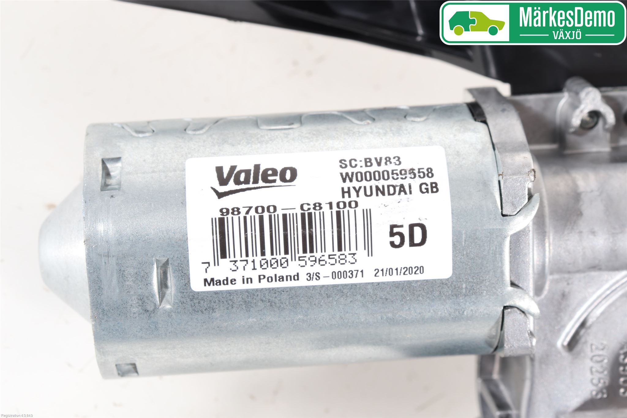 Hyundai i20 GB 15-20 Viskermotor Bakluke
