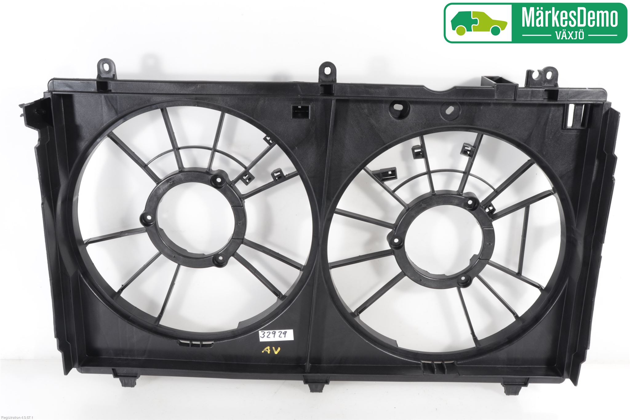 Mitsubishi OUTLANDER 13-21 Kjølevifte-Radiator Hus-Kåpe