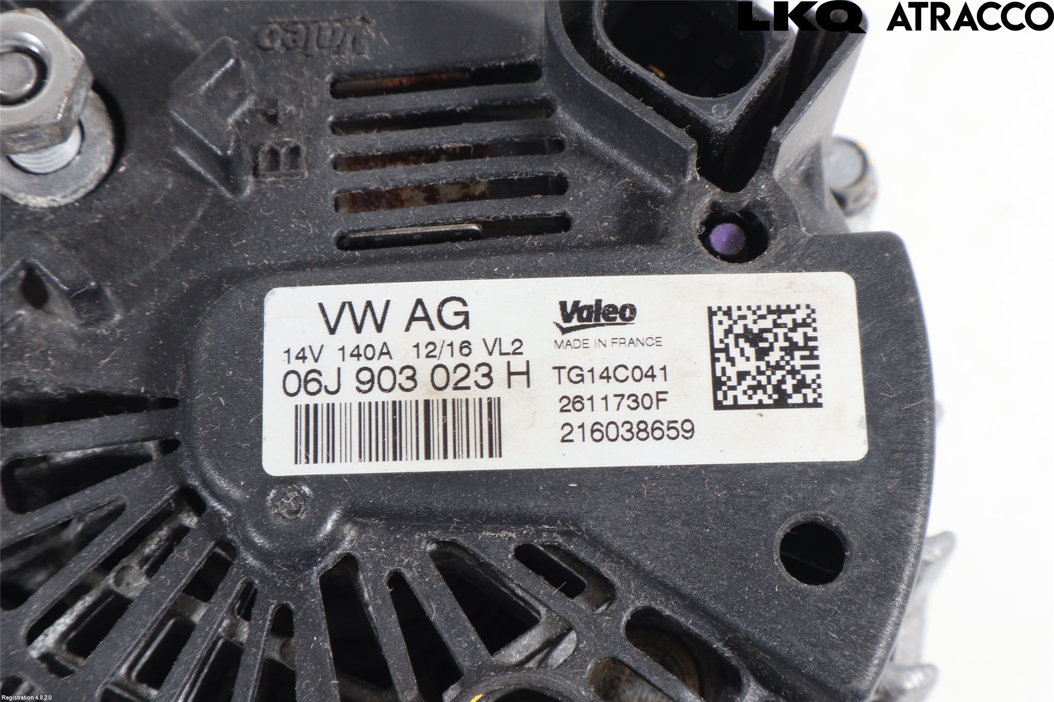 Volkswagen VW SCIROCCO 09-17 Dynamo