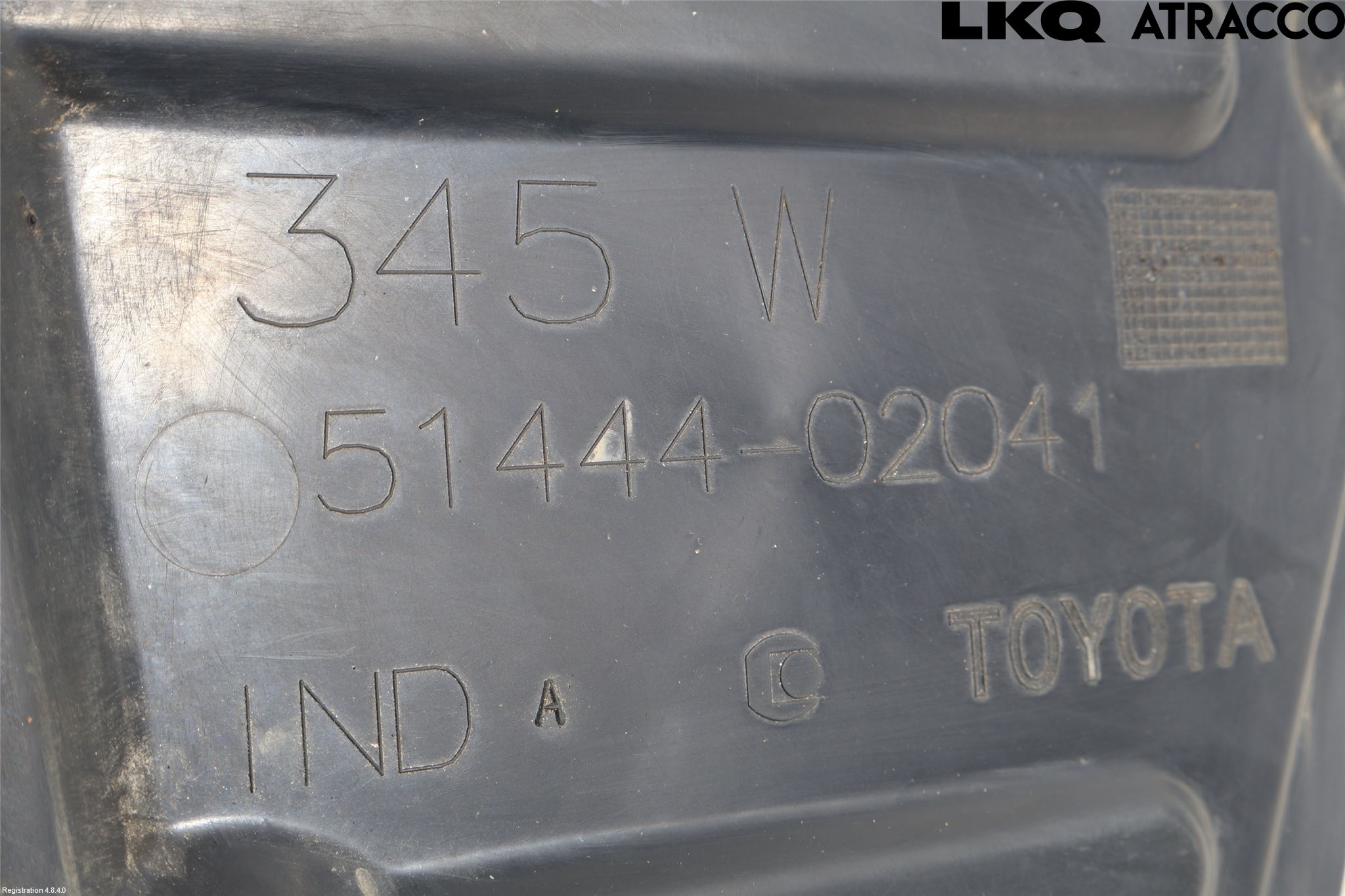 Toyota AVENSIS 09-15 Bunnplate U Motor-Gear-Dørk