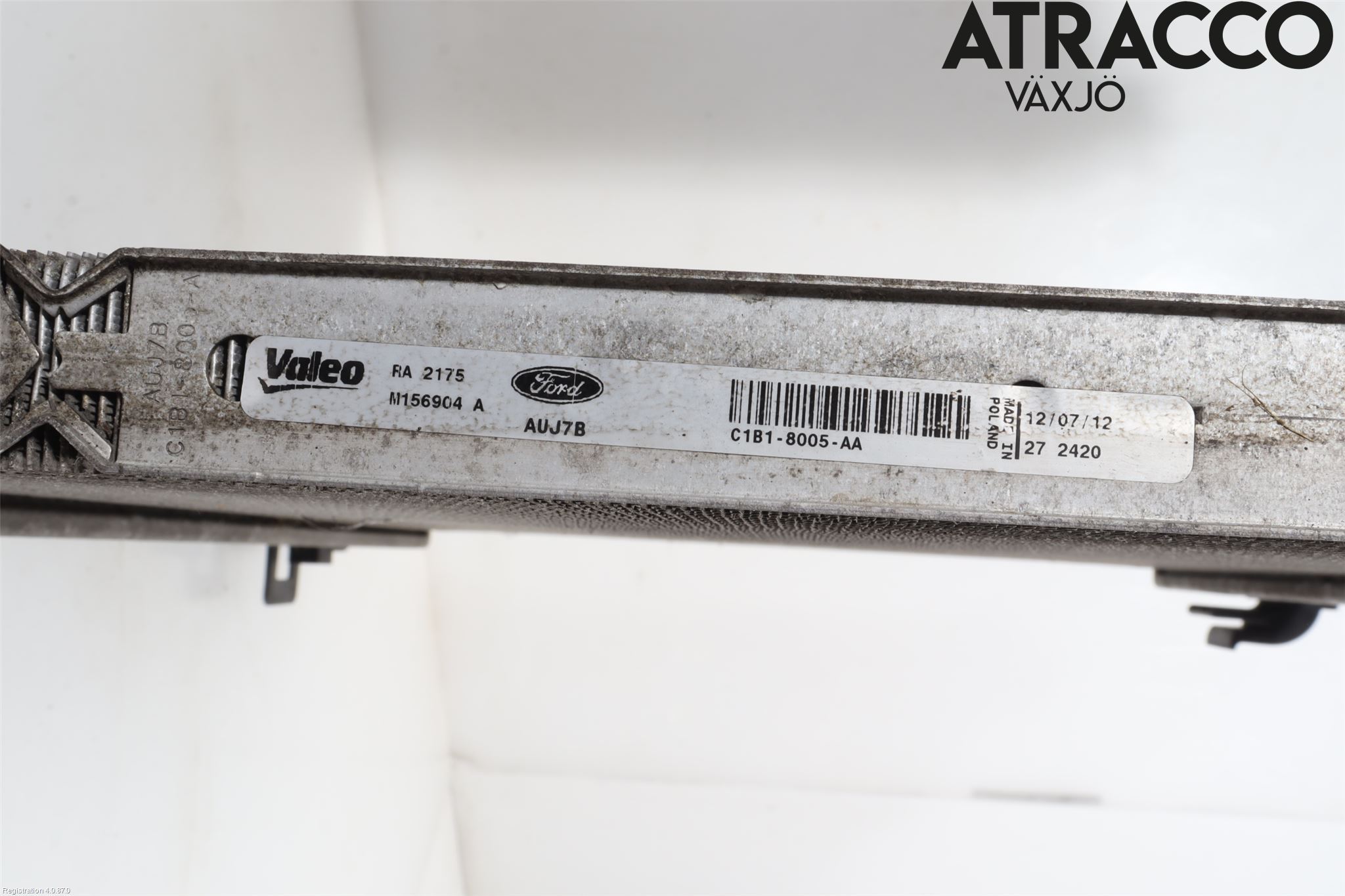 Ford FIESTA 13-17 Radiator Manuell