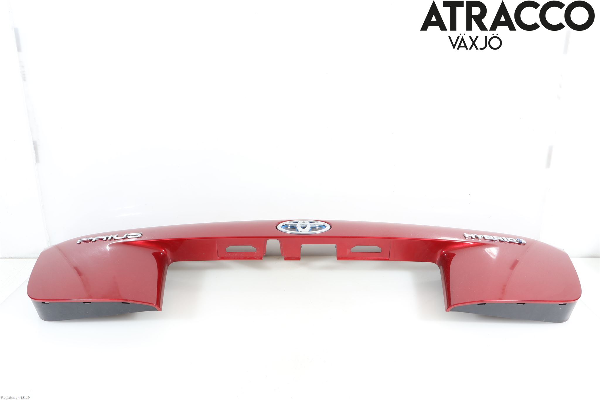 Toyota PRIUS (ZVW50) 16-21 Refleksplate - Skiltplate