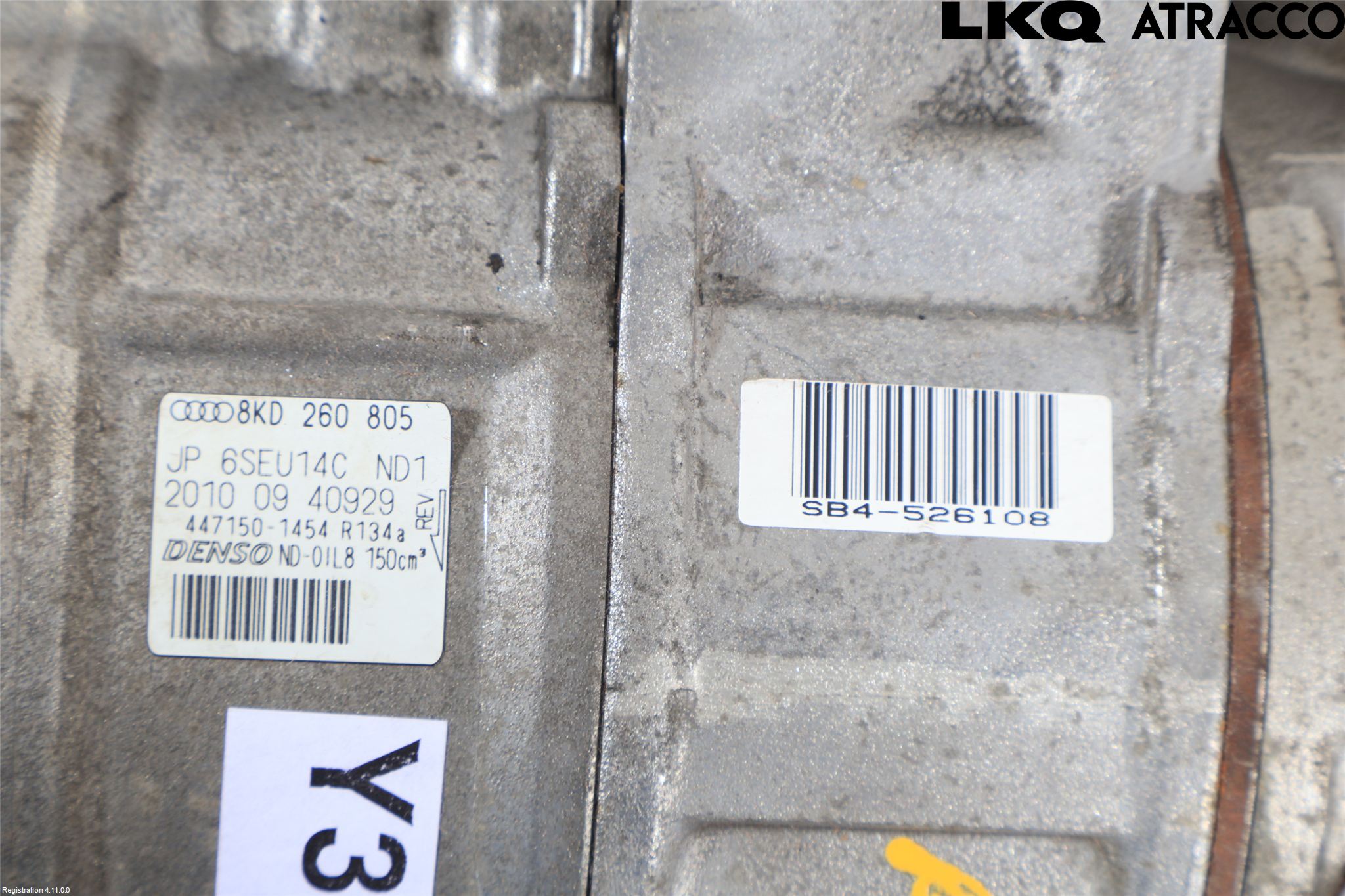 Audi A4/S4 08-11 Varme Ac Kompressor
