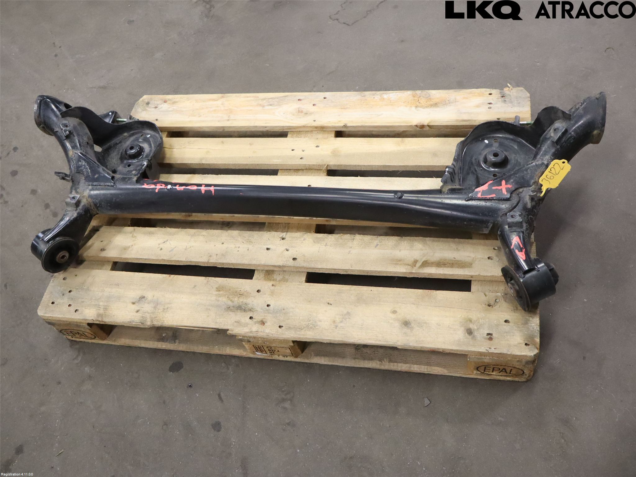 Honda HR-V 21- Bakaksel Feste Travers-Ramme