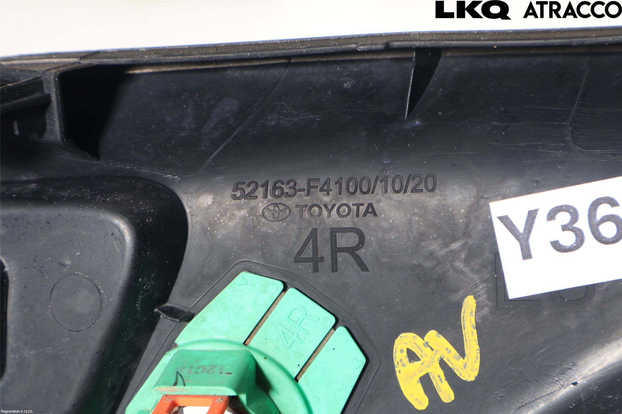 Toyota C-HR 16-23 Støtfanger Bak Hjørne Høyre
