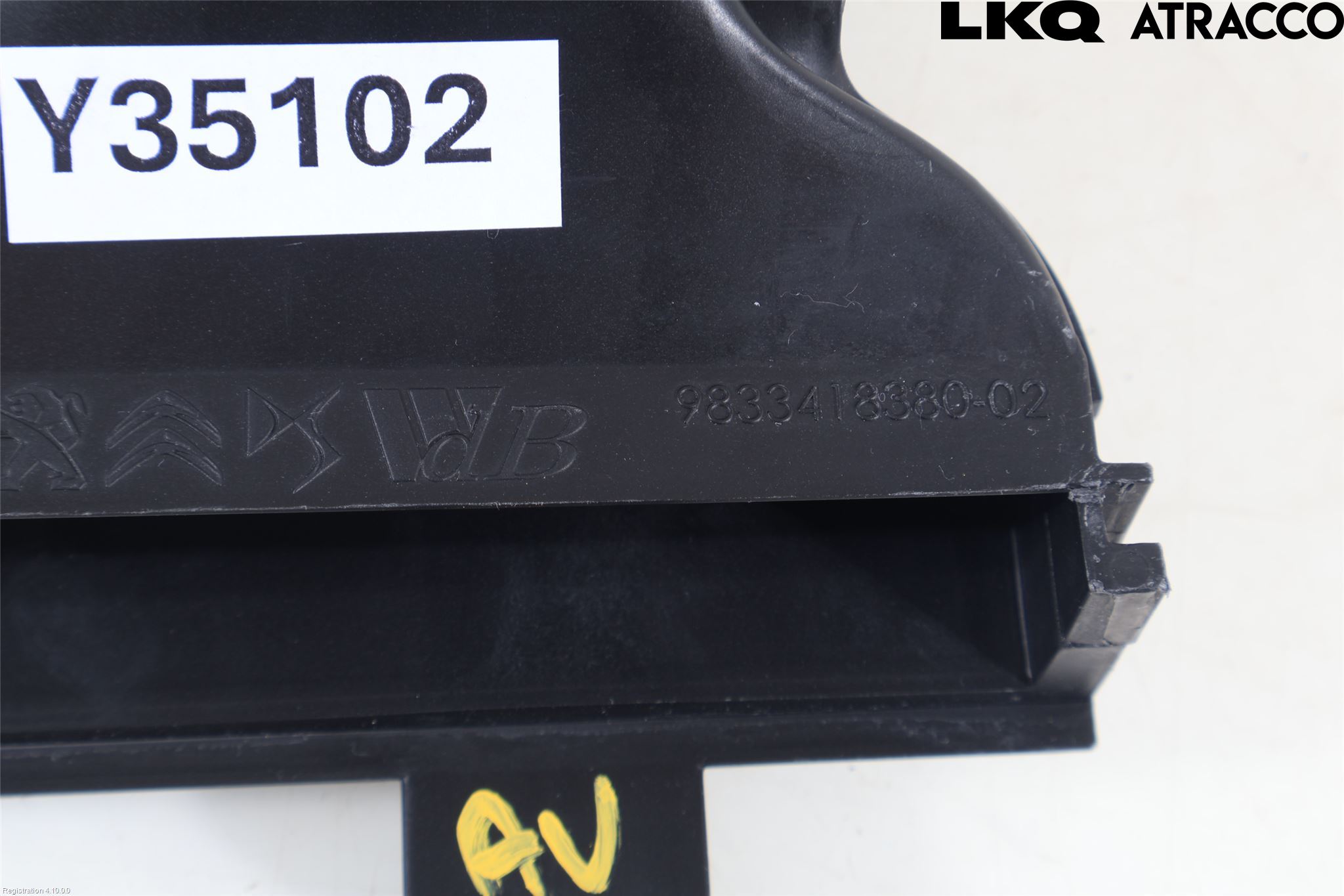 Peugeot 208/E-208 20- Forg-Belg-Rør Mot Luftr