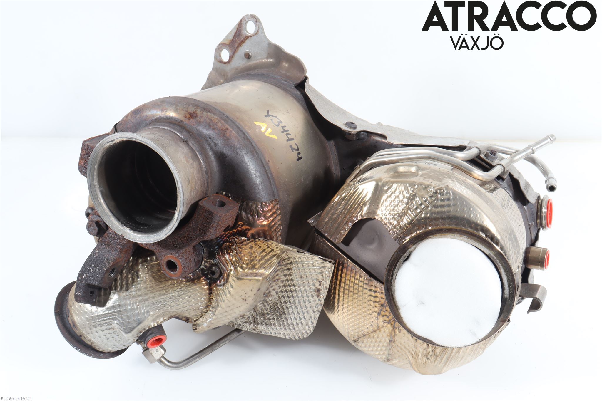 Volkswagen VW PASSAT 15-19 Eksos Partikketfilter