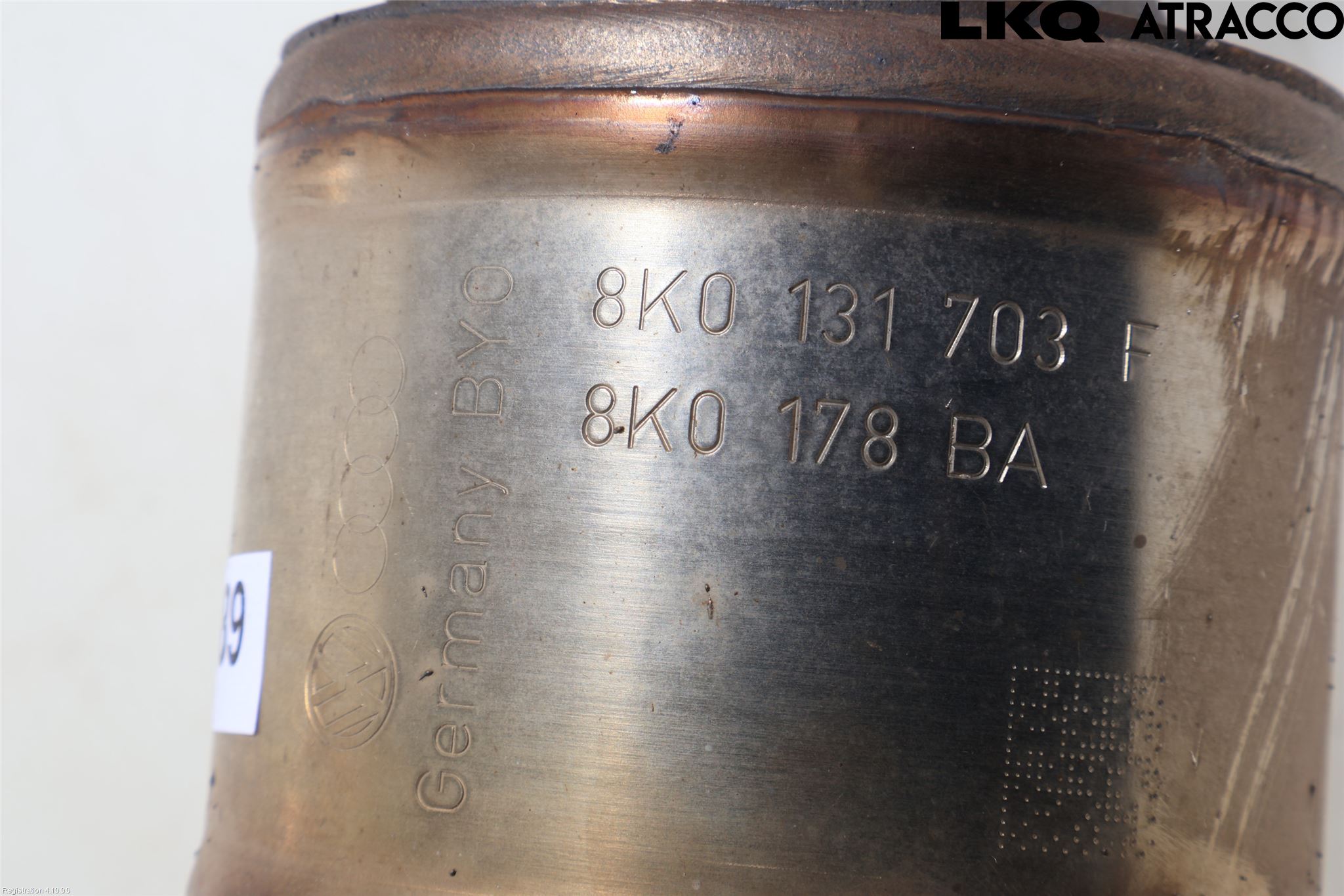 Audi A4/S4 08-11 Eksos Partikketfilter
