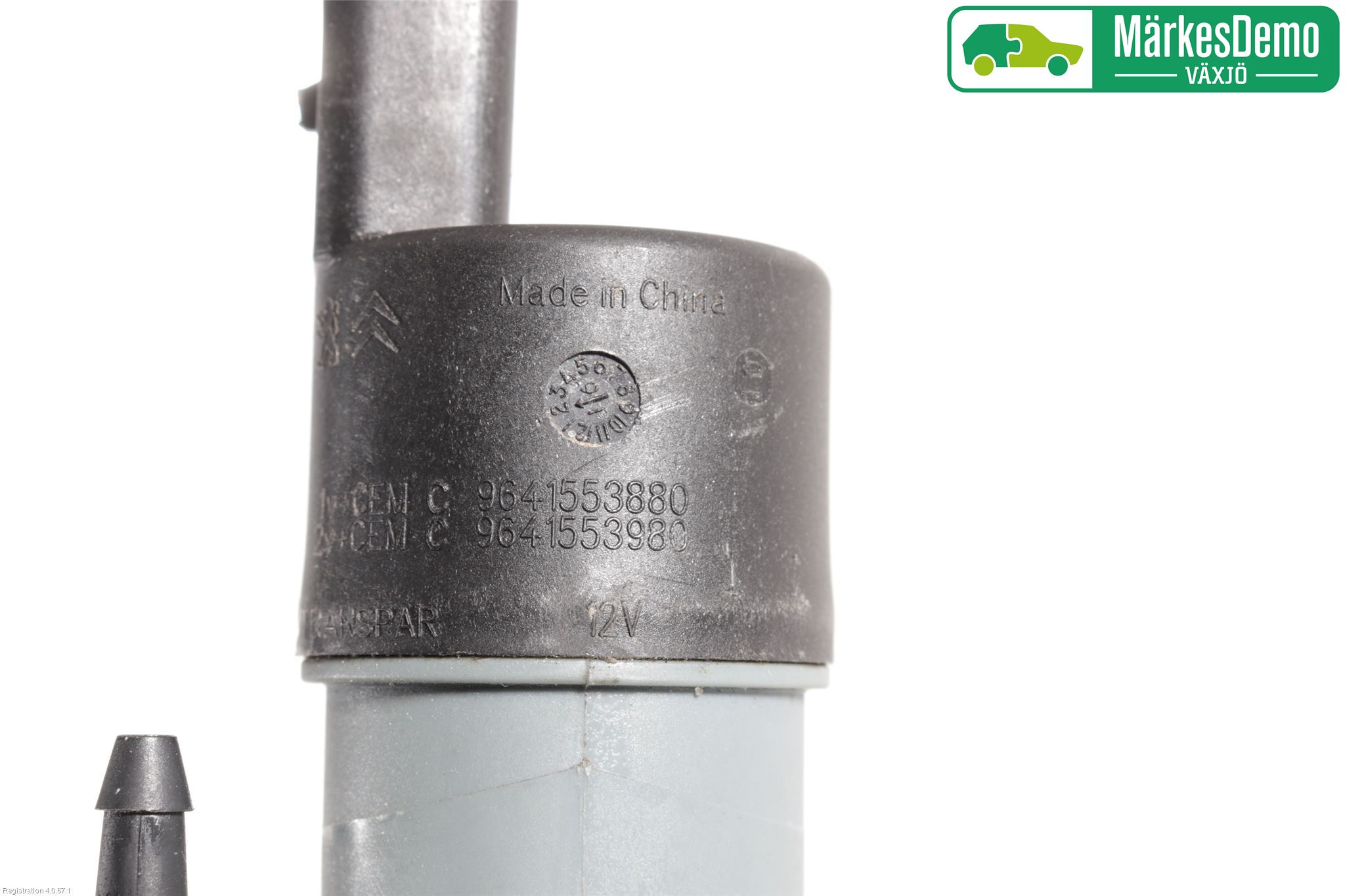 Nissan QASHQAI 14-17 Spylerpumpe Frontrute