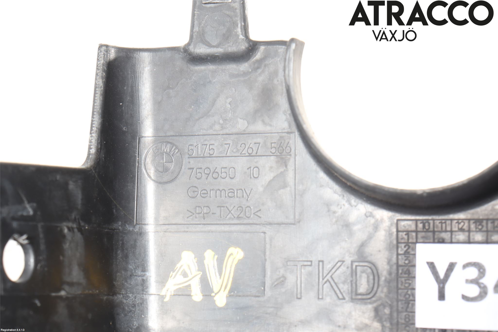 BMW 5 F10/F11/F18 09-17 Tackplast Front
