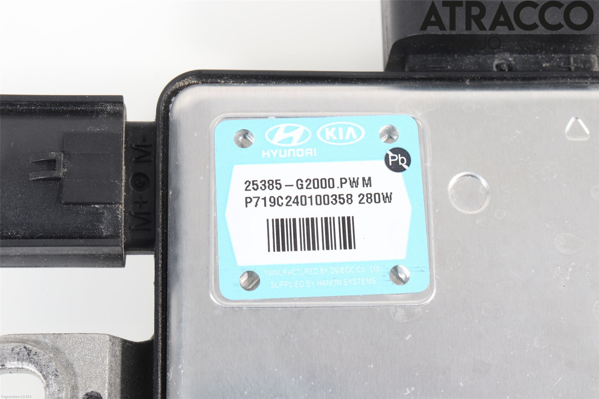 Hyundai KONA/ELECTRIC OS 18-23 Varmeapparat Viftemotstand