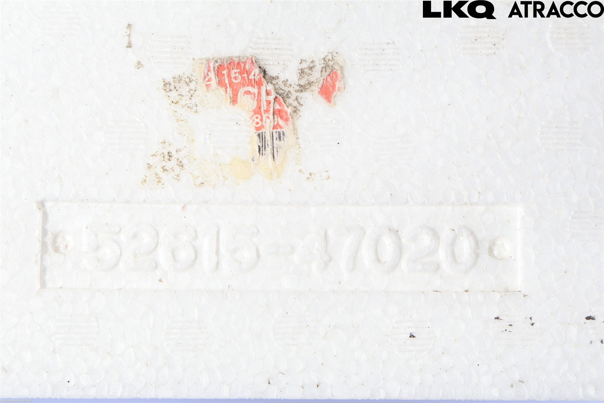 Toyota PRIUS NWH20 04-08 Støtfanger Bak Deform Element