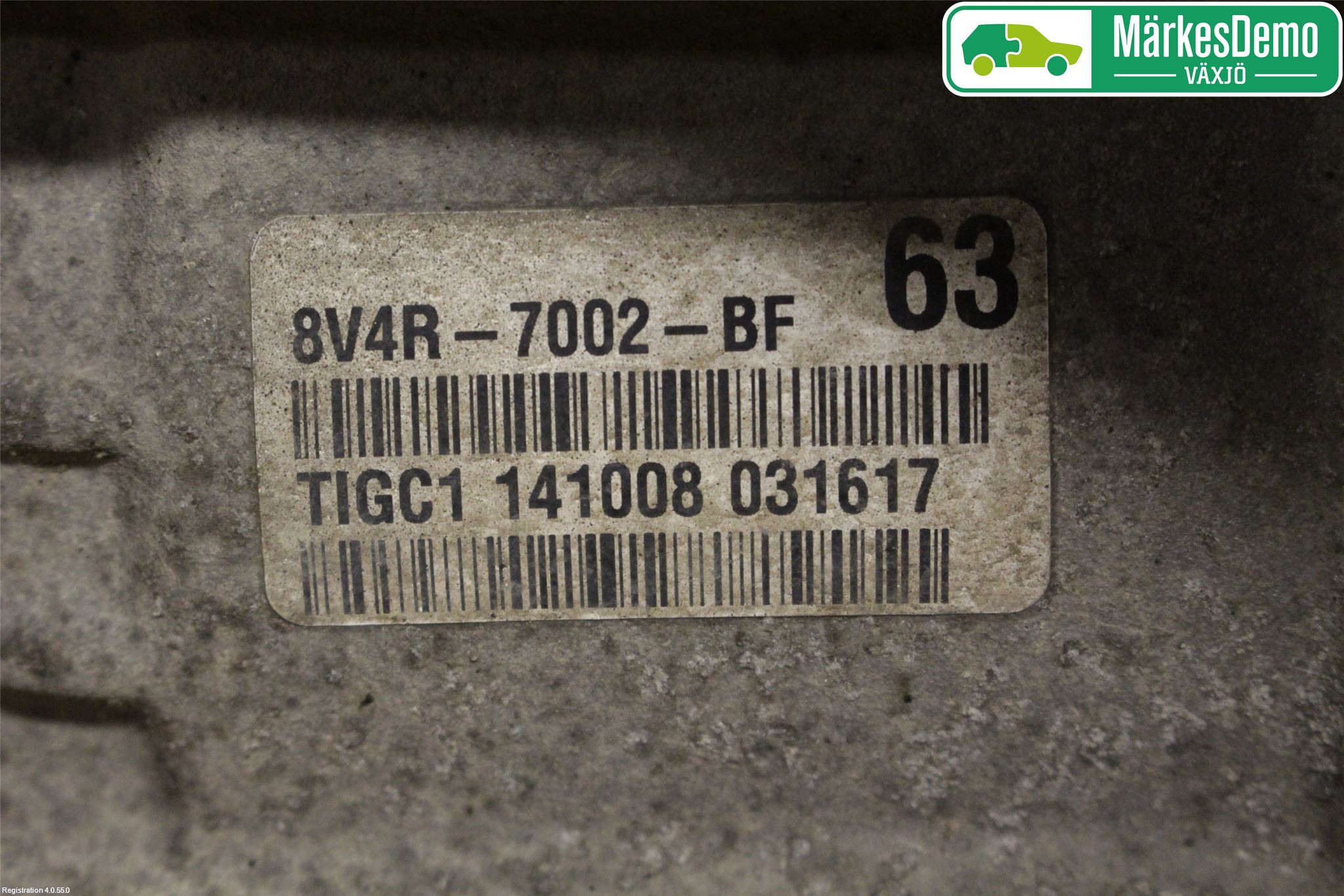 Ford KUGA 08-12 Gearkasse 6 Trinn