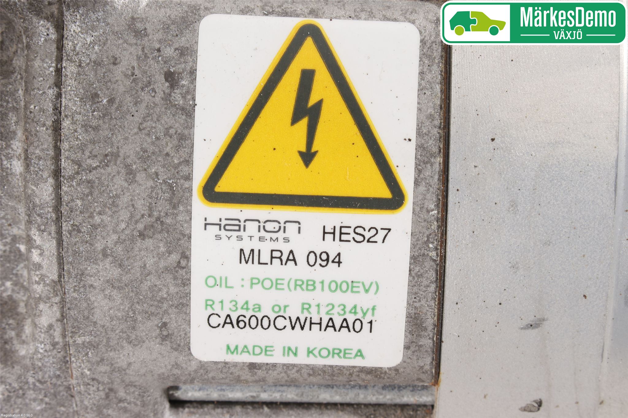 Hyundai IONIQ AE 17-22 Varme Ac Kompressor