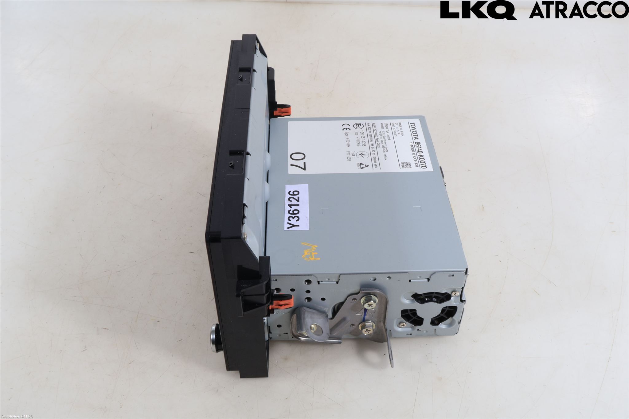 Toyota YARIS XP21 20- Stereo Radio Med Cd