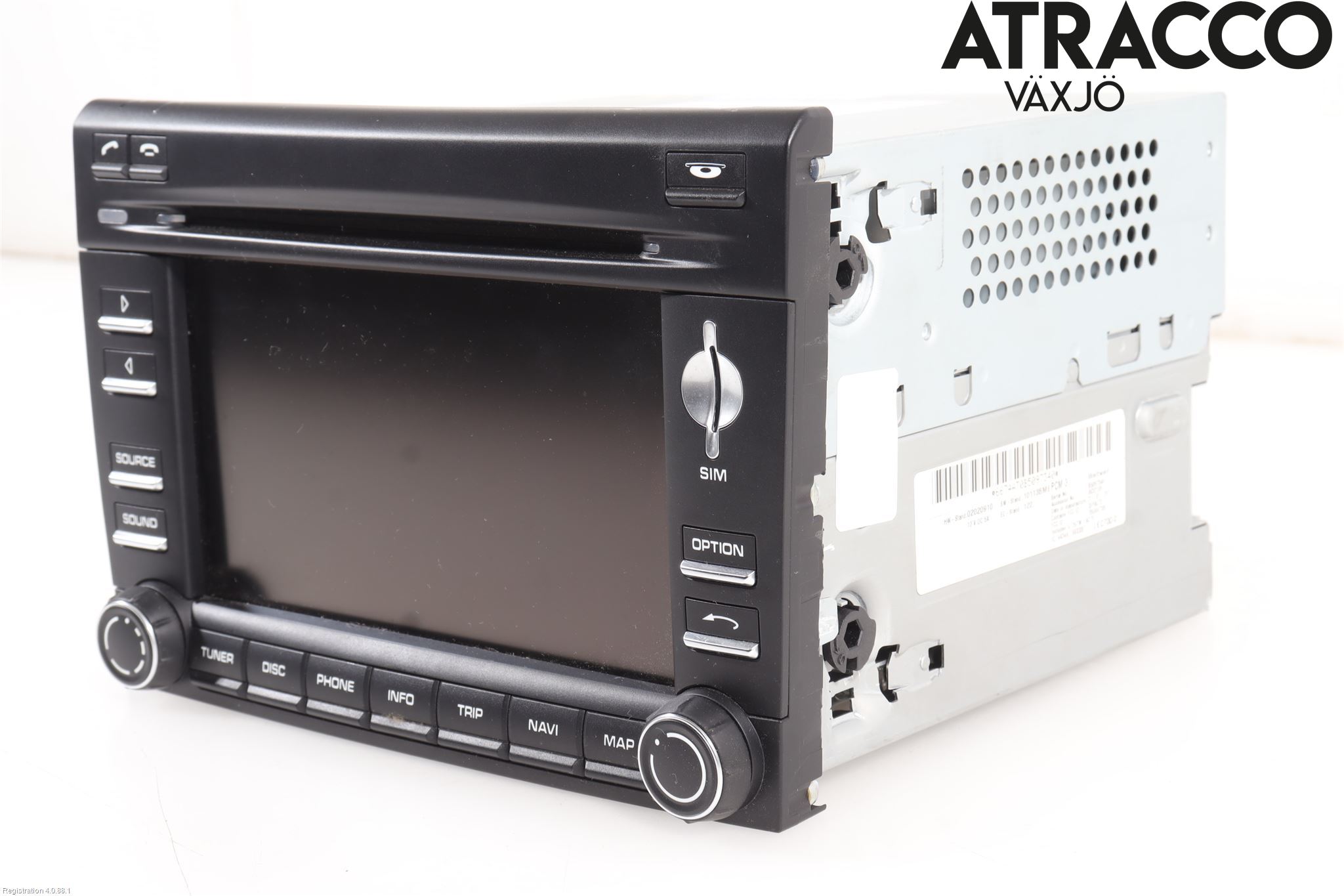 Porsche 911 (997) 05-12 Stereo Radio Med Cd