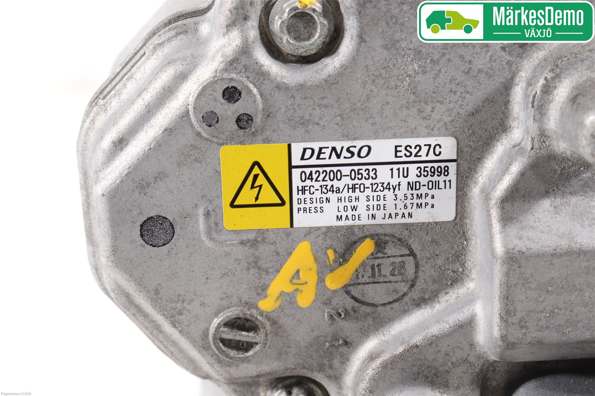 Toyota RAV4 13-18 Varme Ac Kompressor