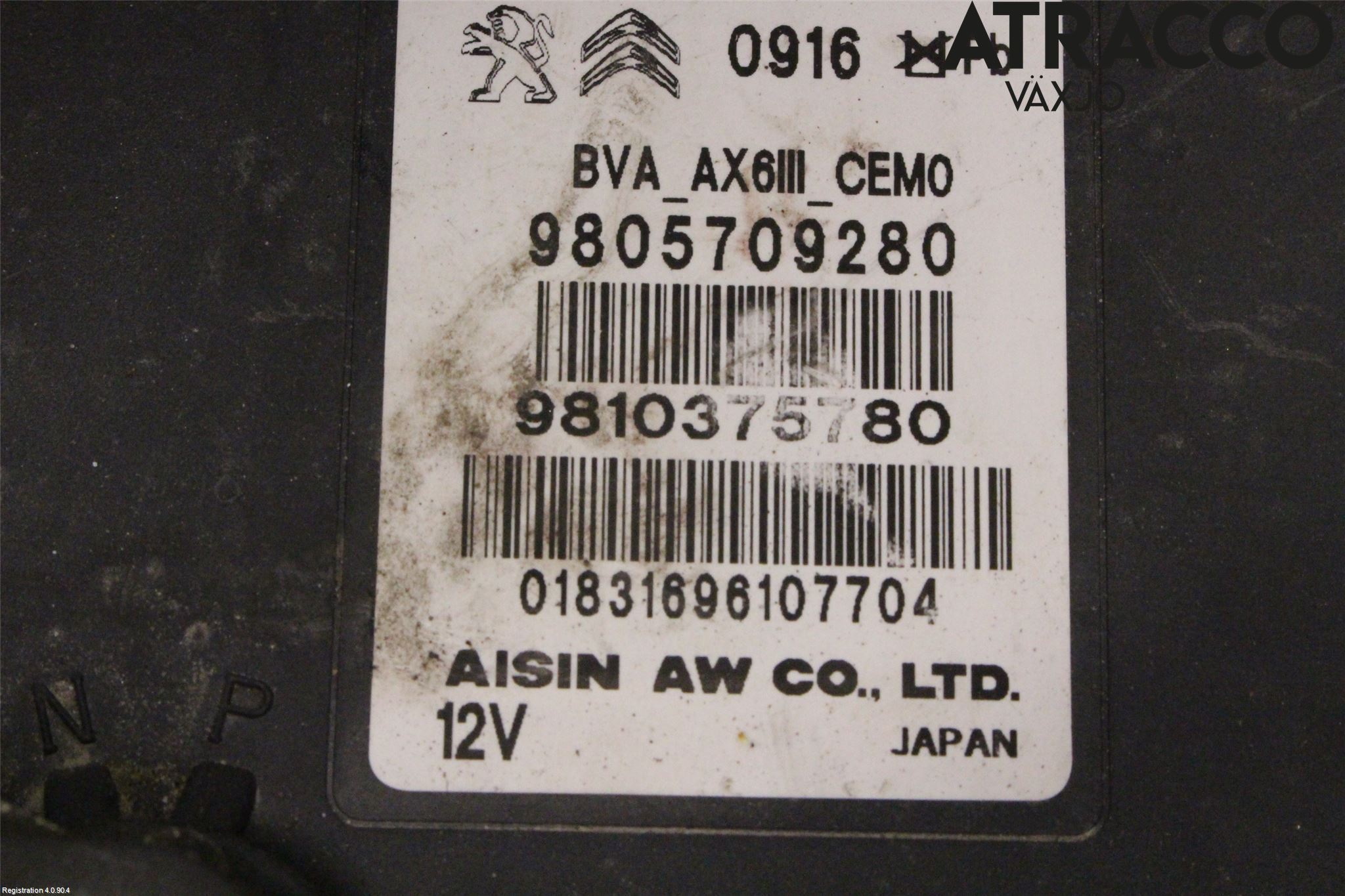 Toyota PROACE II 16- Gearkasse Automat