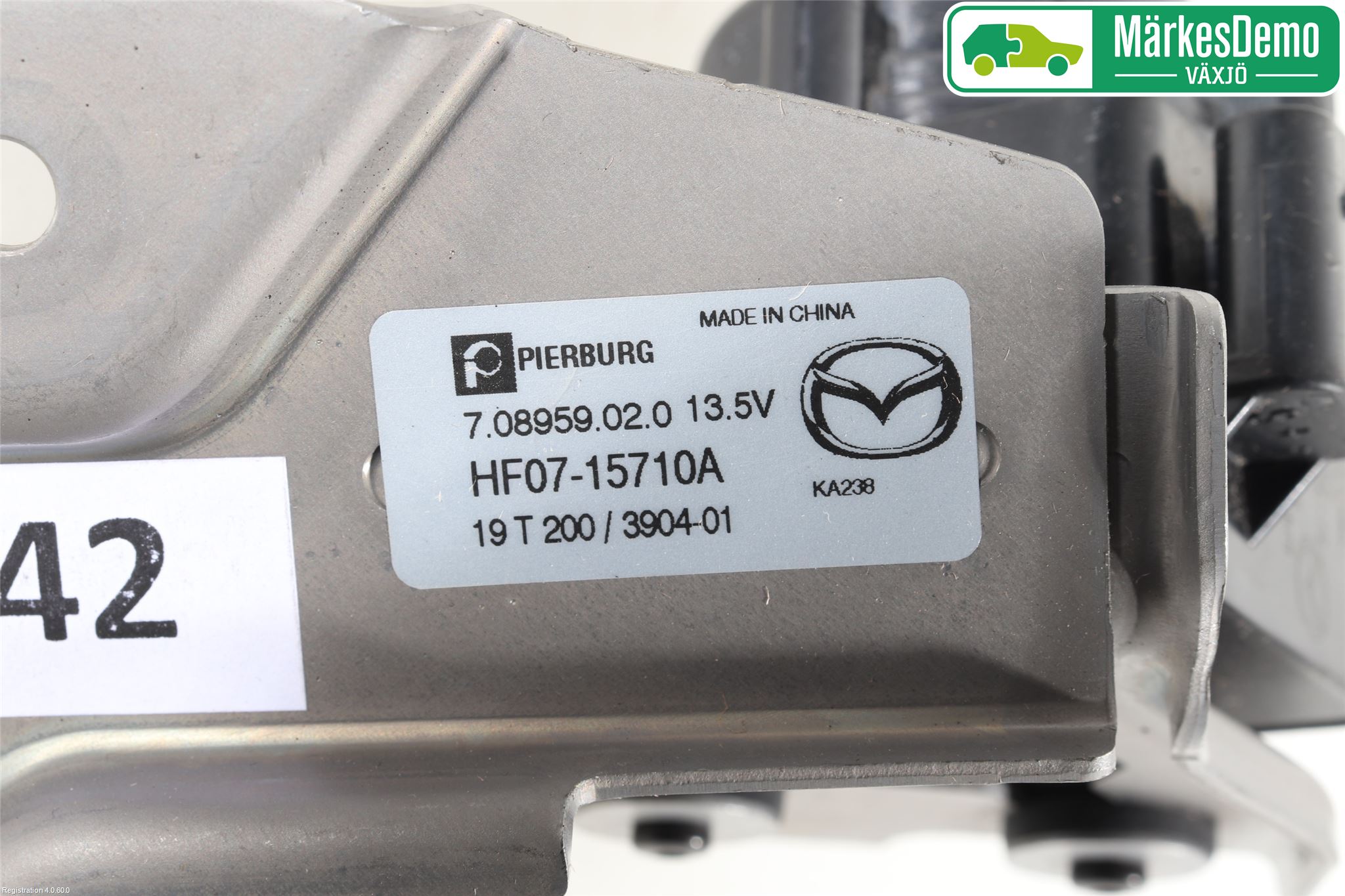 Mazda CX-30 20- Varme Sirkulasjonspumpe