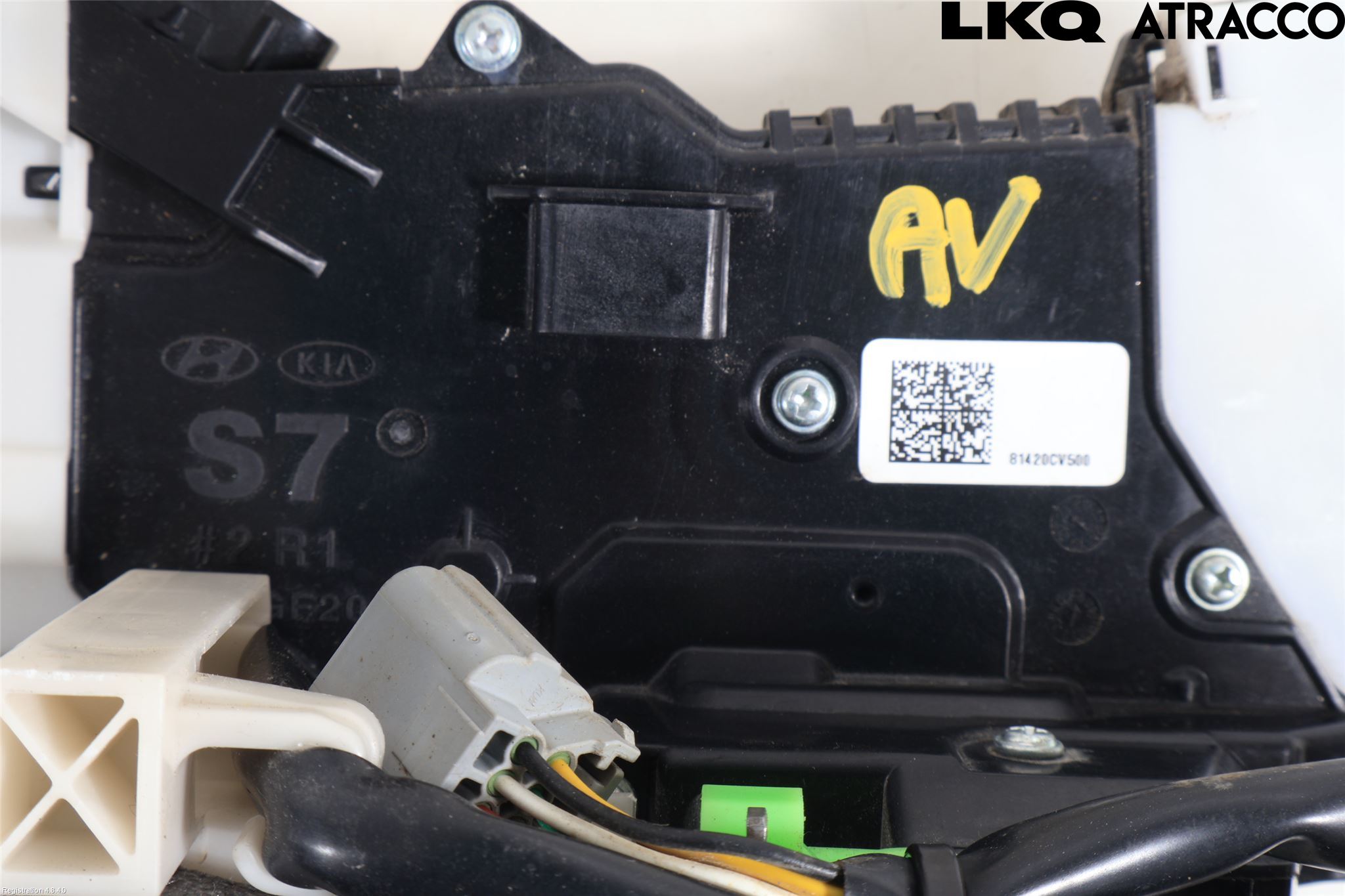 Kia EV6 (CV) 22- Dørlås - Låsekasse