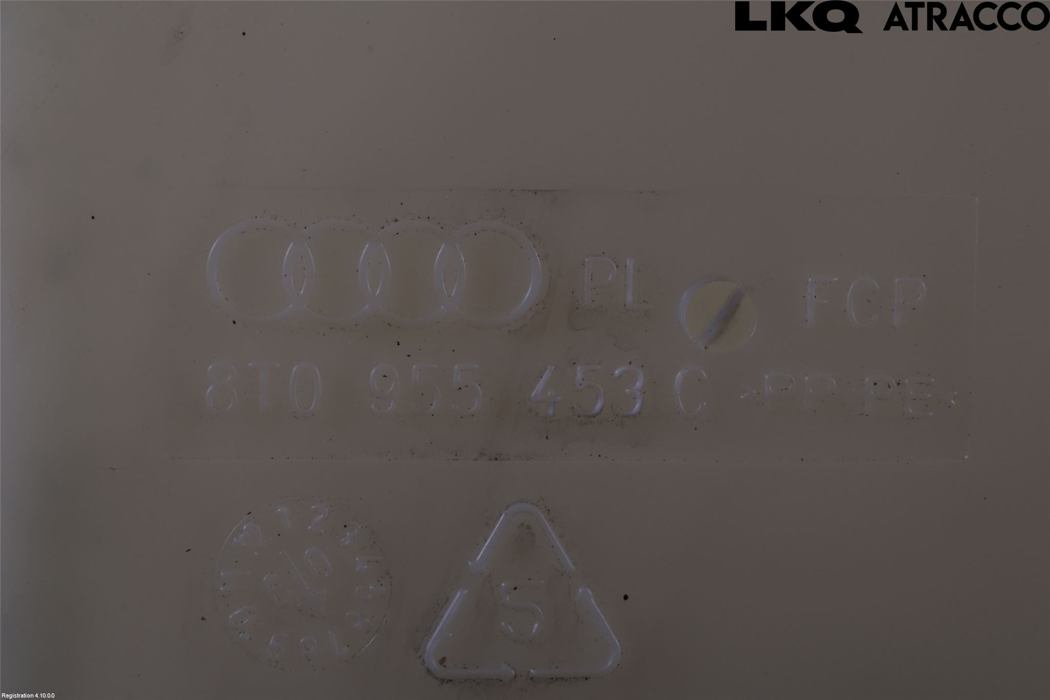 Audi A4/S4 08-11 Spylerbeholder Frontrute-Lykte