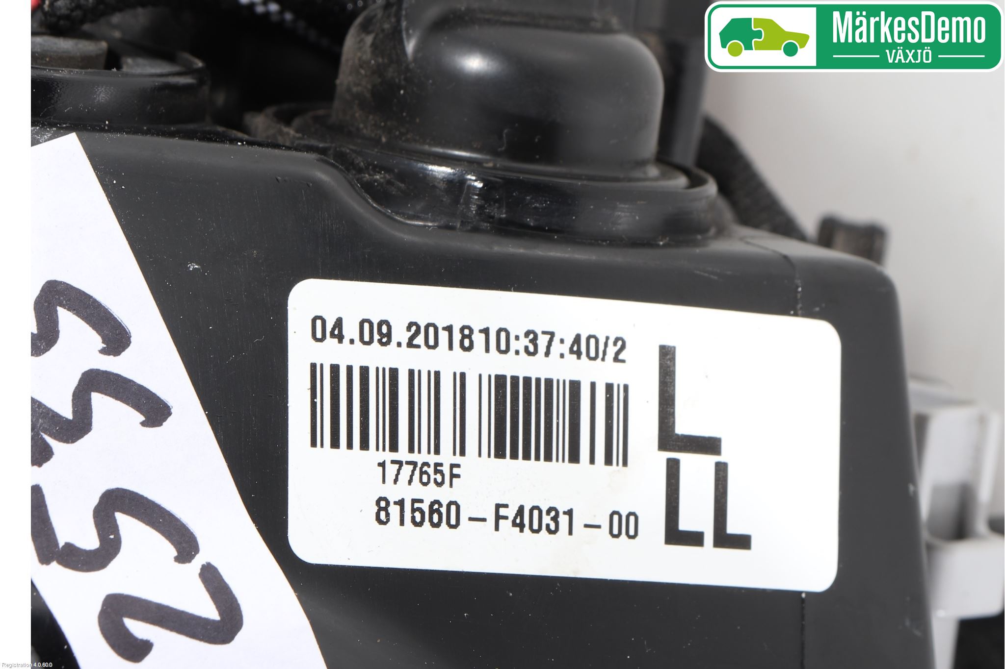 Toyota C-HR 16-23 Baklykt Venstre