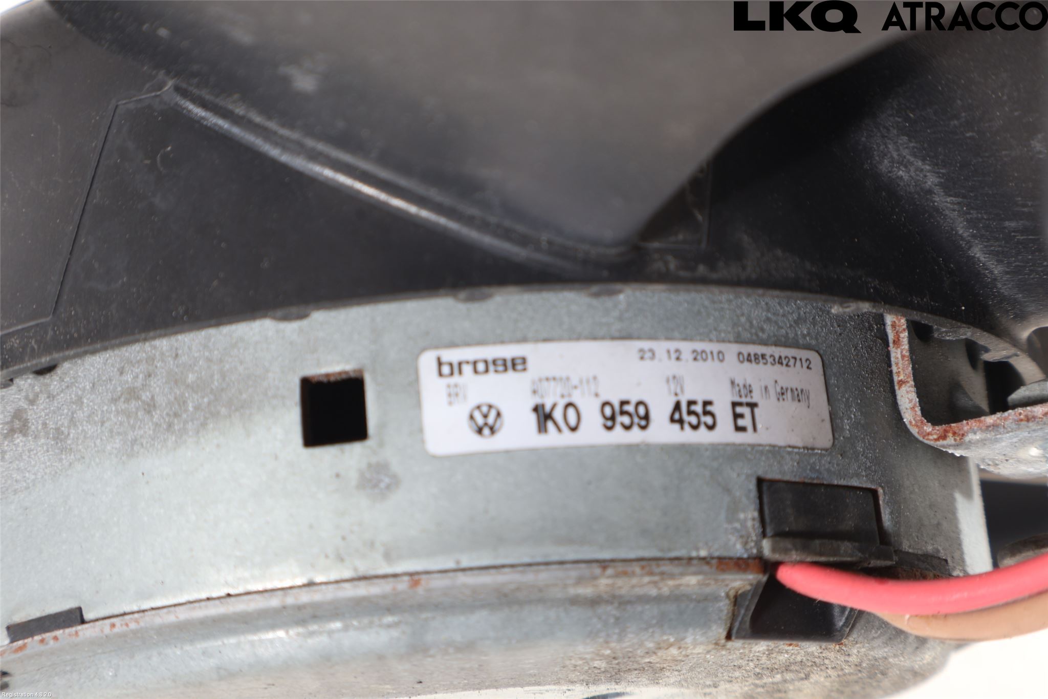 Volkswagen VW PASSAT 11-14 Kjølevifte Elektrisk