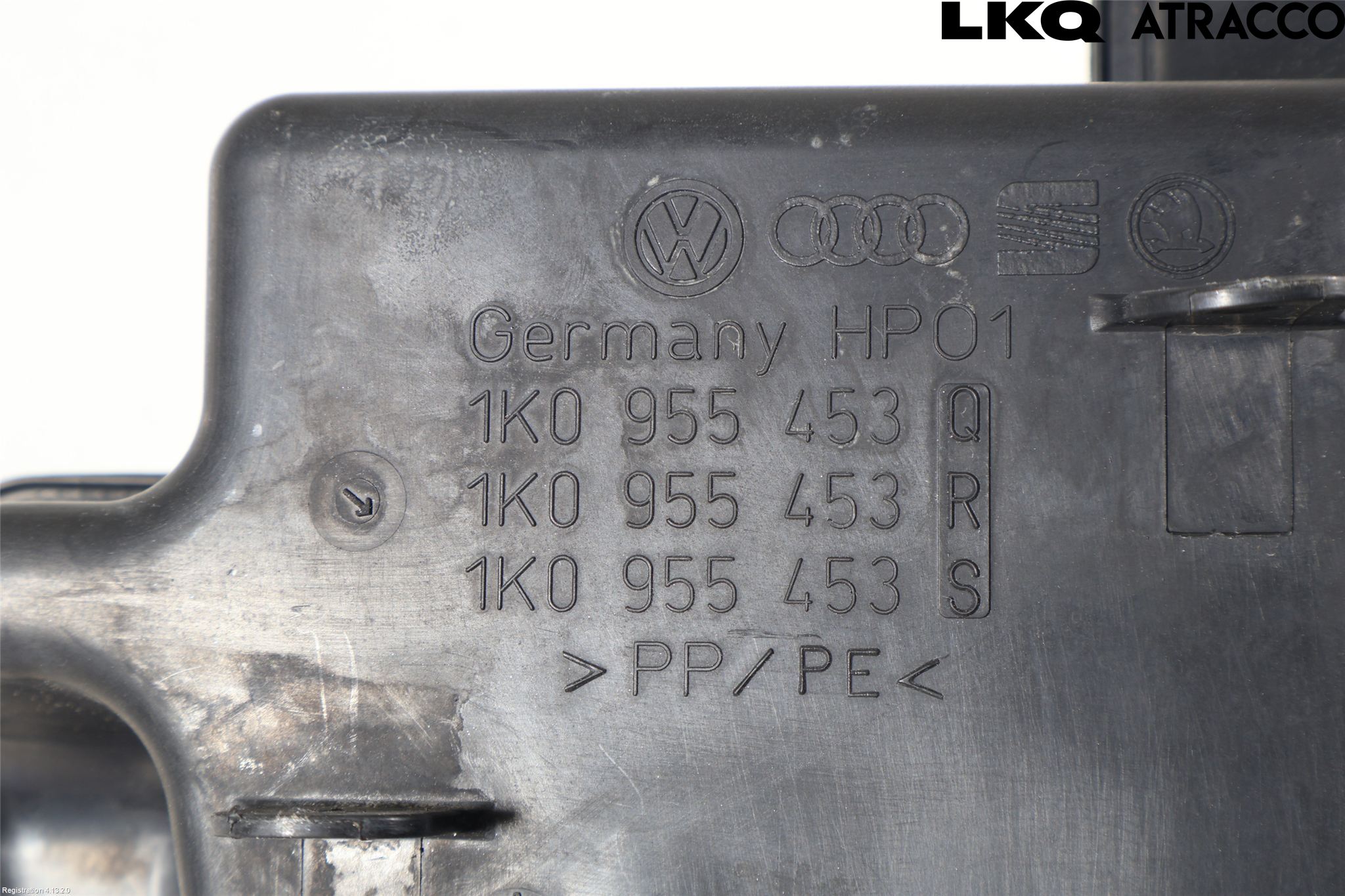 Volkswagen VW GOLF PLUS/CROSS GOLF 04-14 Spylerbeholder Frontrute-Lykte