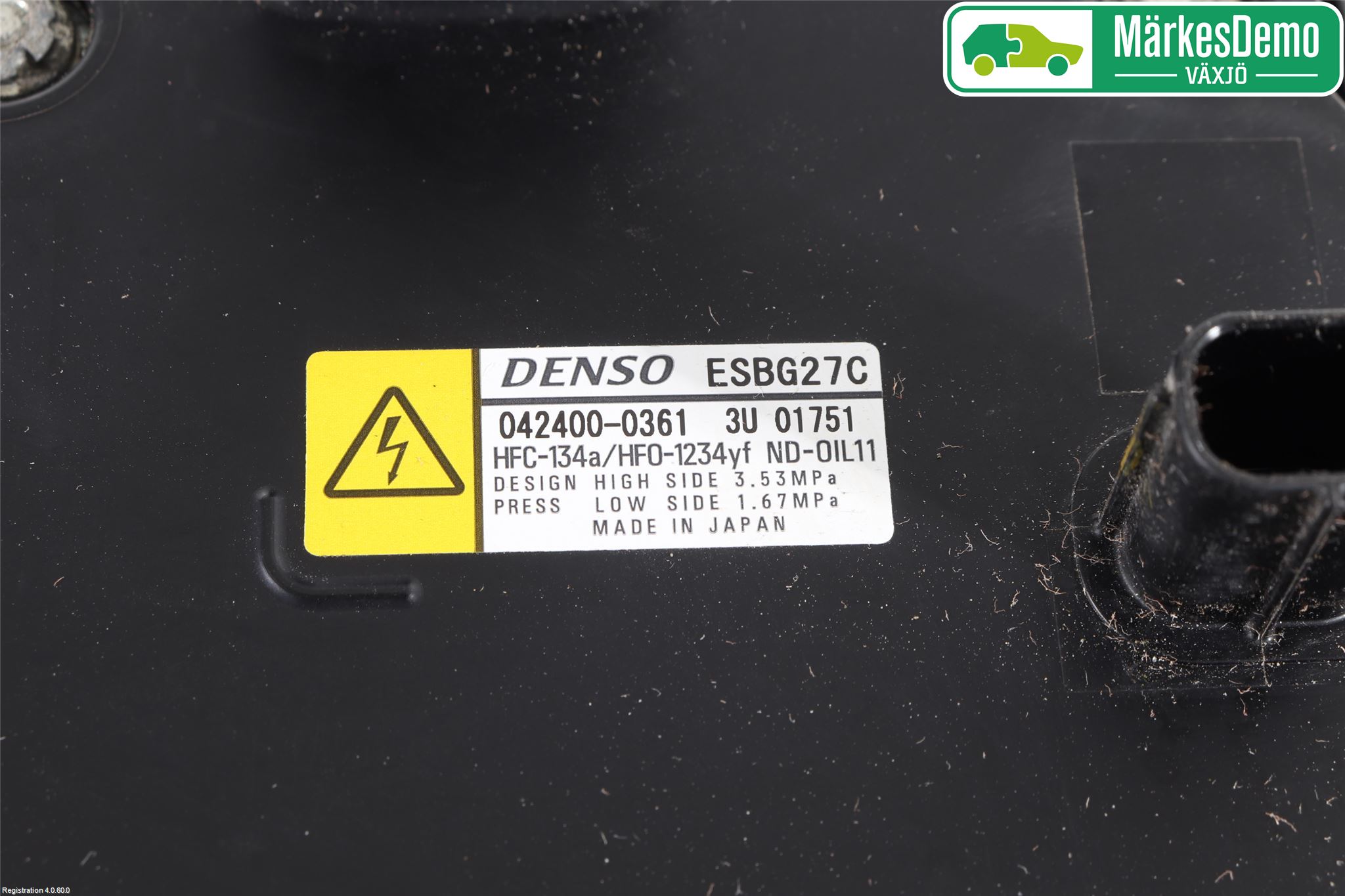 Toyota PRIUS (ZVW50) 16-21 Varme Ac Kompressor