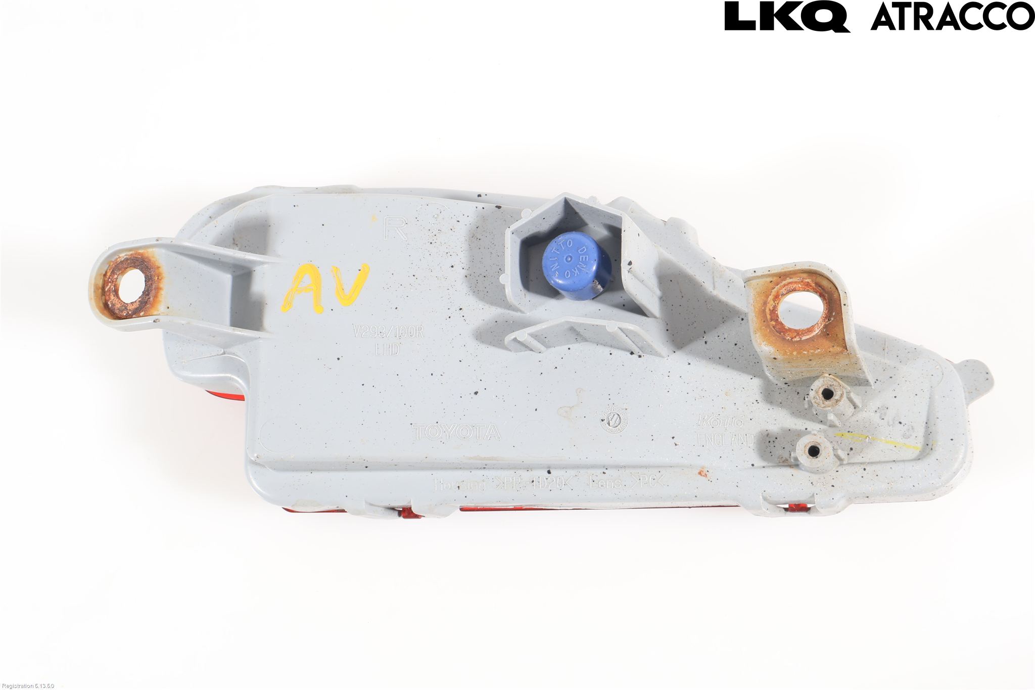 Toyota YARIS XP130 12-14 Refleks Bak